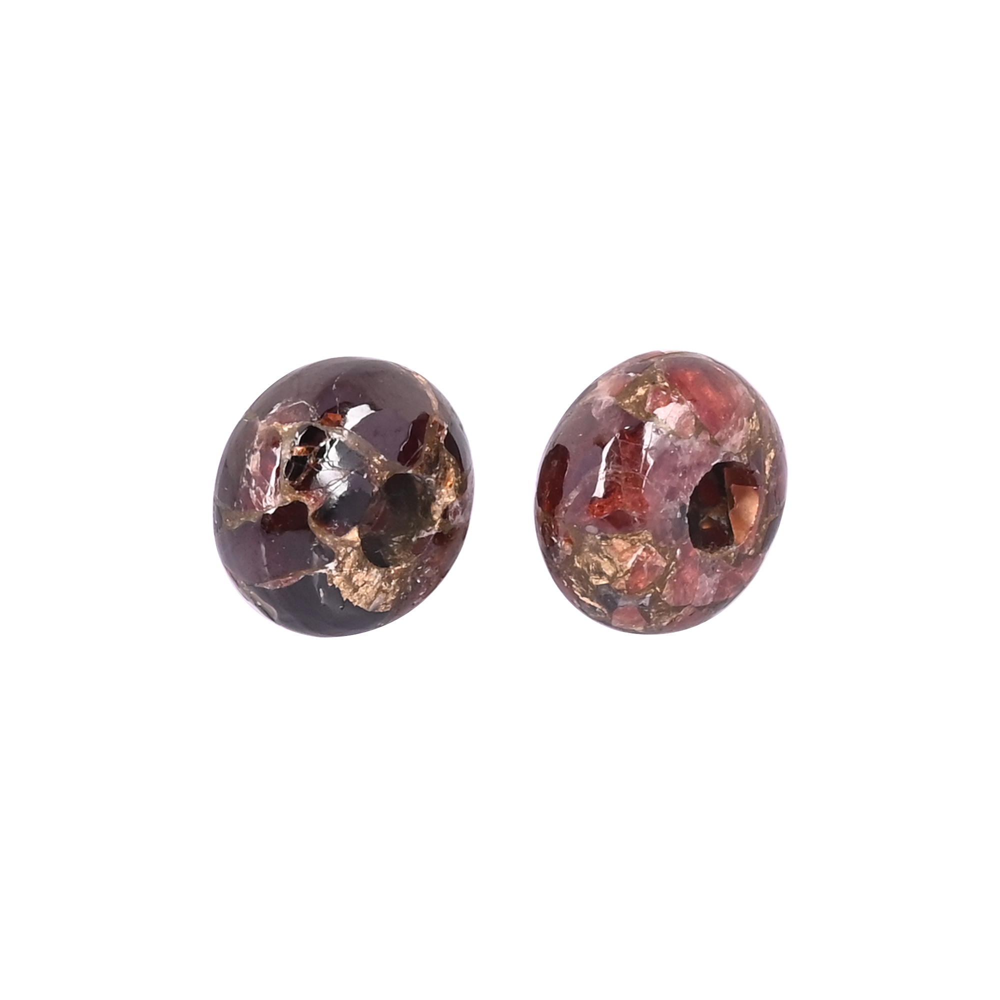 Garnet Copper Beads 14x8x45mm Natural Gemstone for Jewelry Making