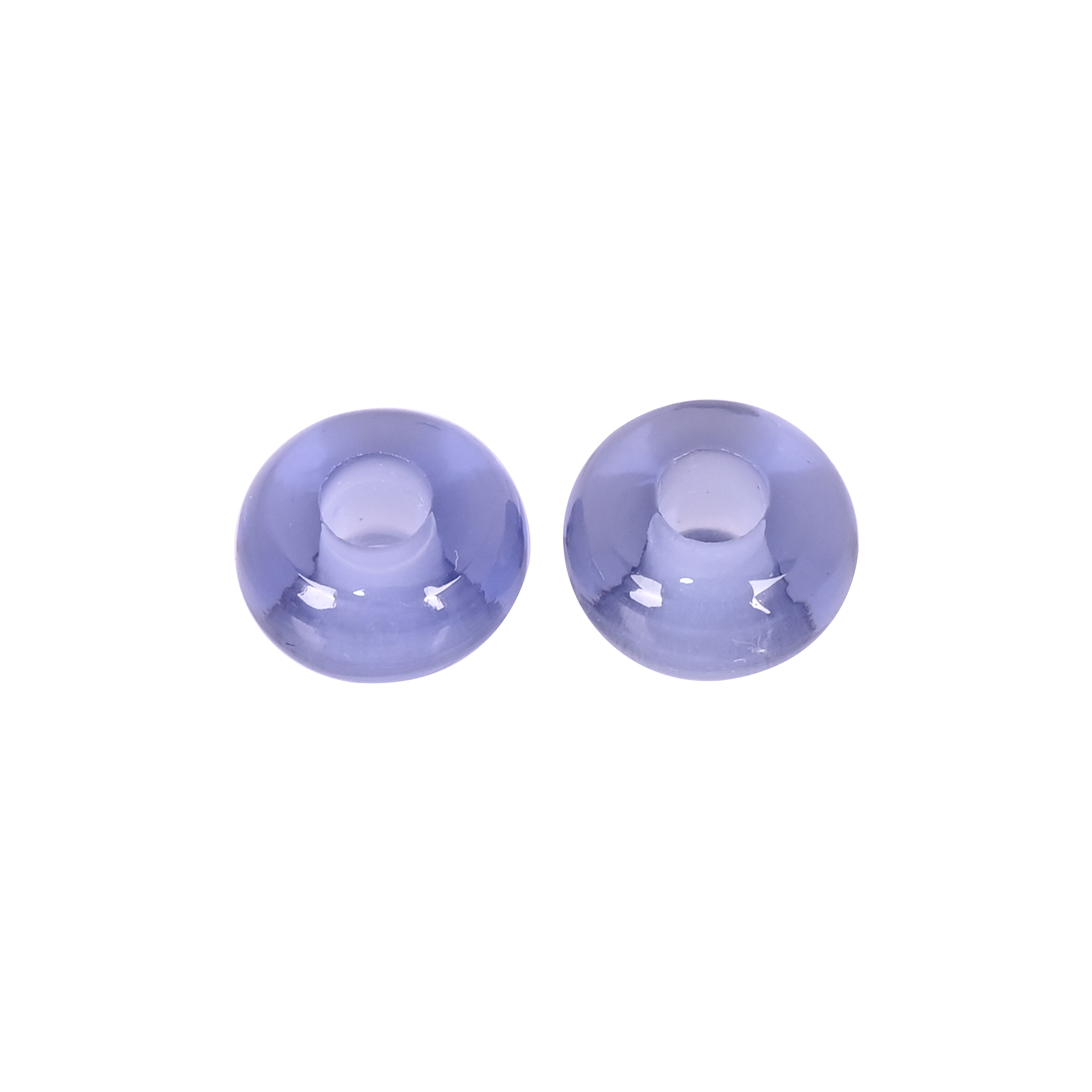 Tanzanite Hydro Beads 14x8x5mm Synthetic Gemstone for Jewelry Making