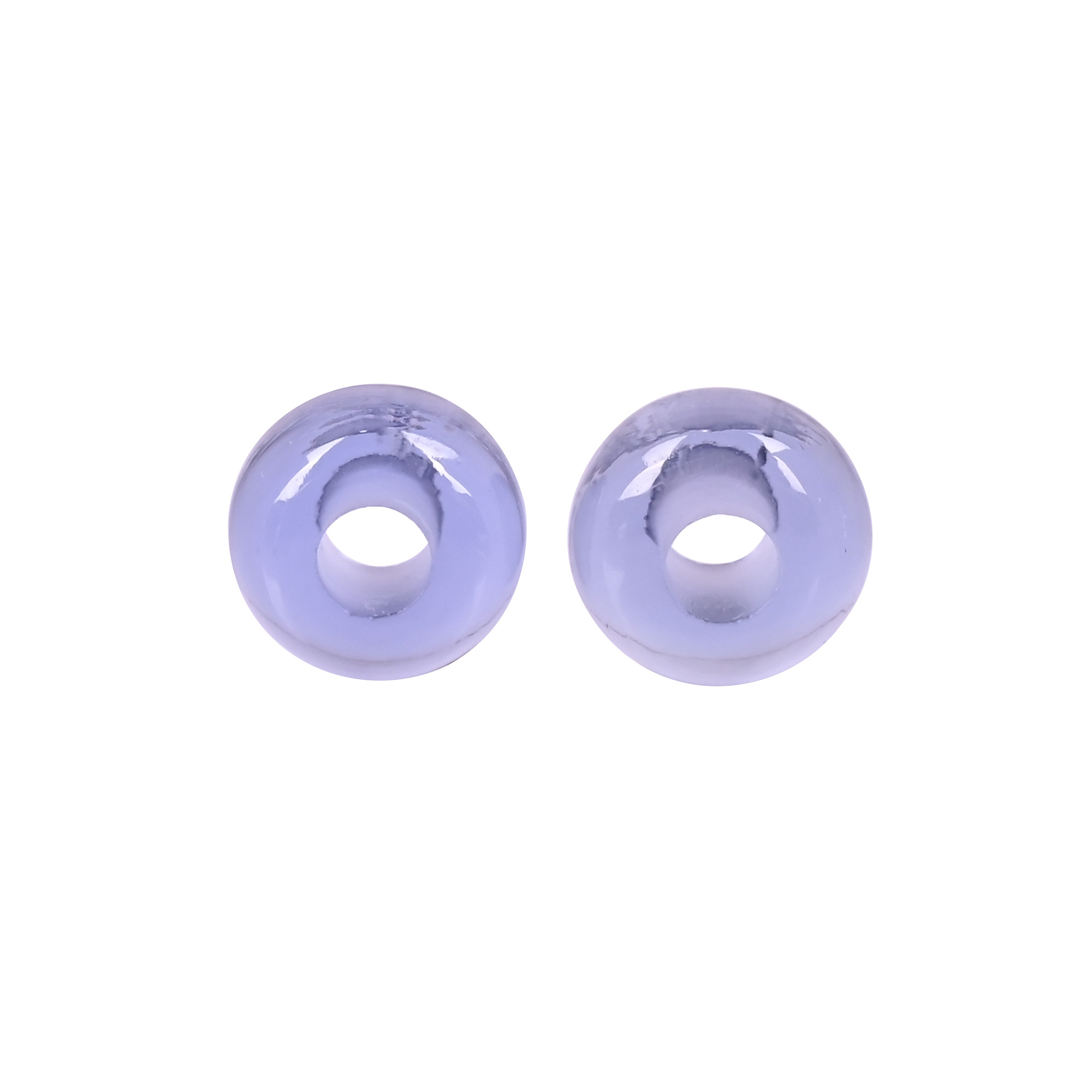Tanzanite Hydro Beads 14x8x5mm Synthetic Gemstone for Jewelry Making
