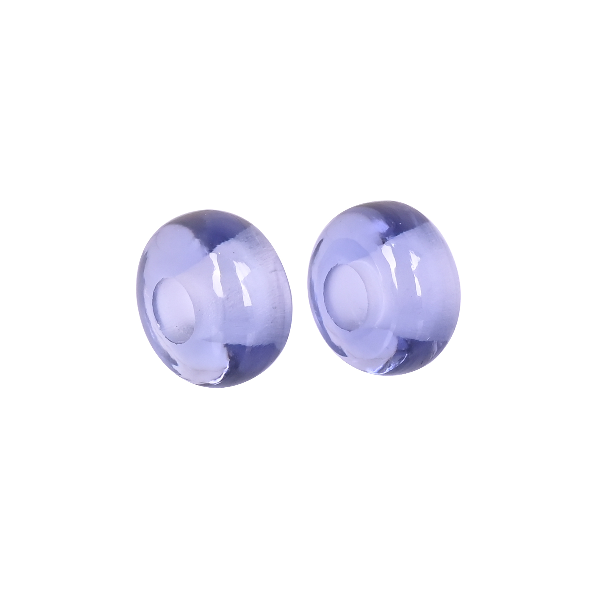 Tanzanite Hydro Beads 14x8x5mm Synthetic Gemstone for Jewelry Making