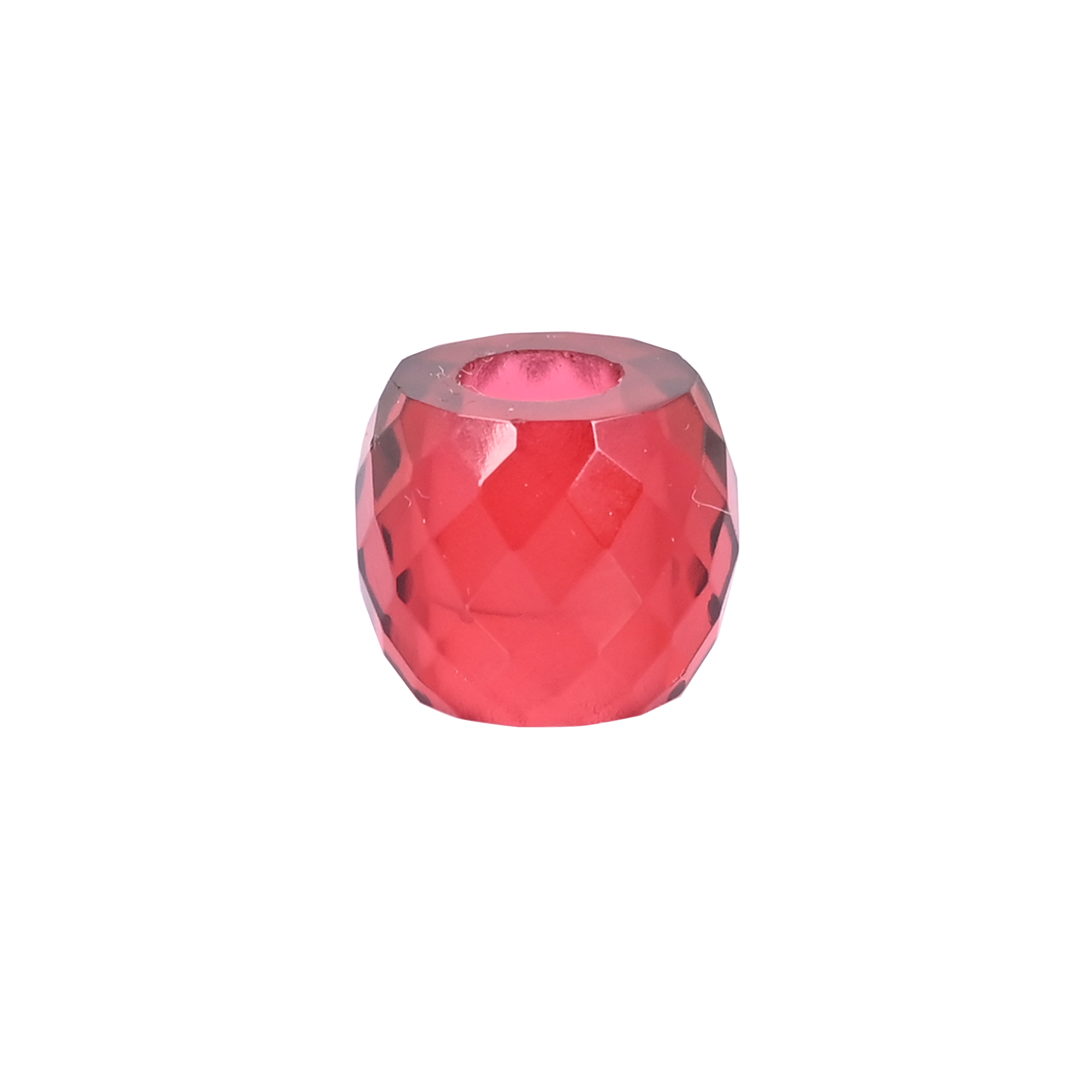 Pink Hydro Beads 13x11x45mm Synthetic Gemstone for Jewelry Making