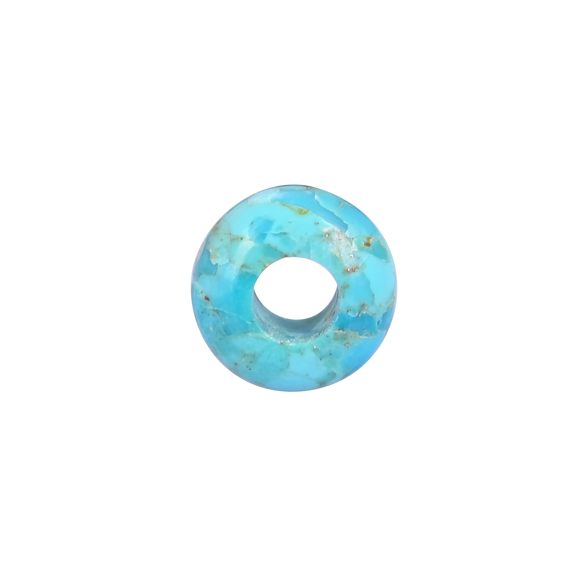 USA Turquoise  Beads 14x8x55mm Natural Gemstone for Jewelry Making