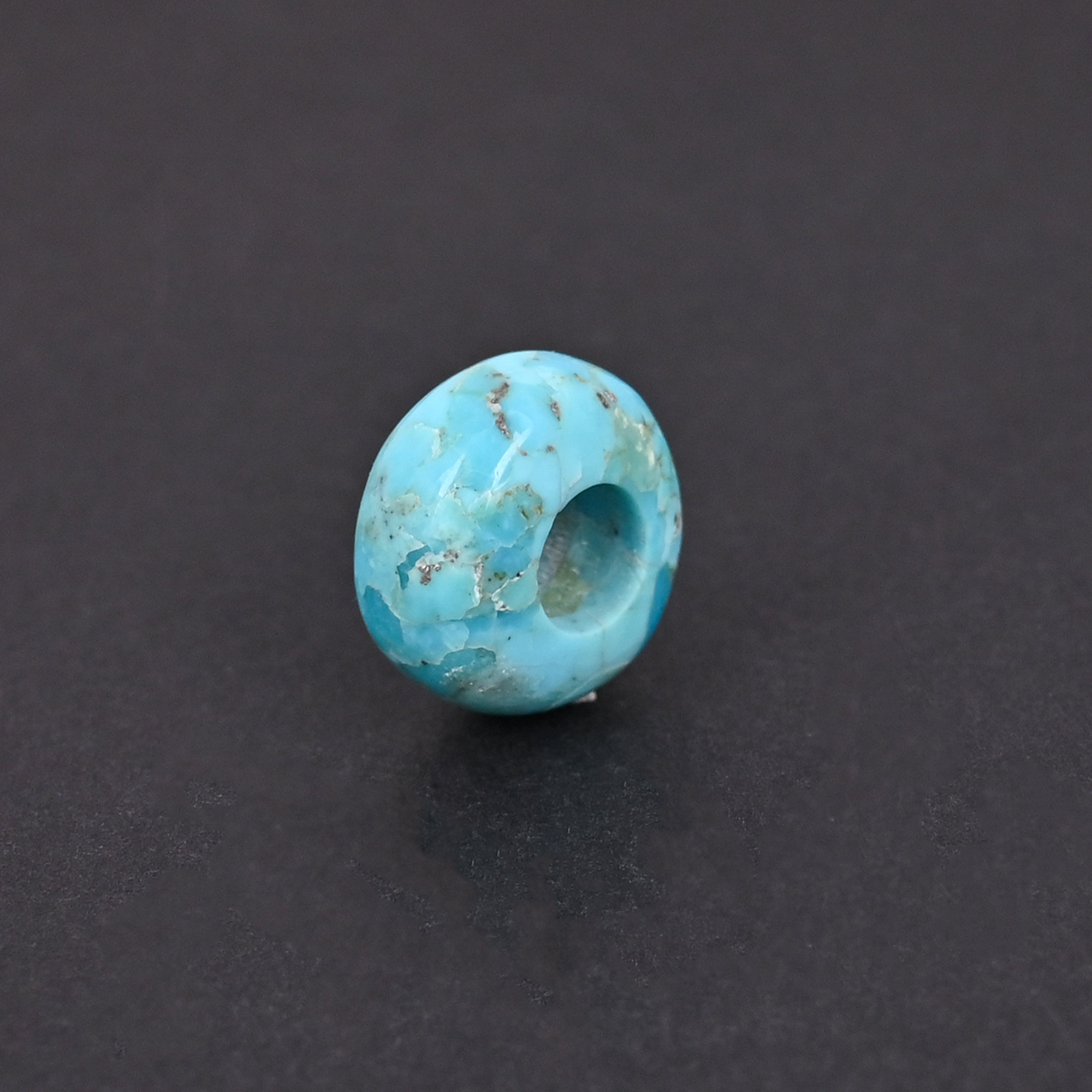 USA Turquoise  Beads 14x8x55mm Natural Gemstone for Jewelry Making