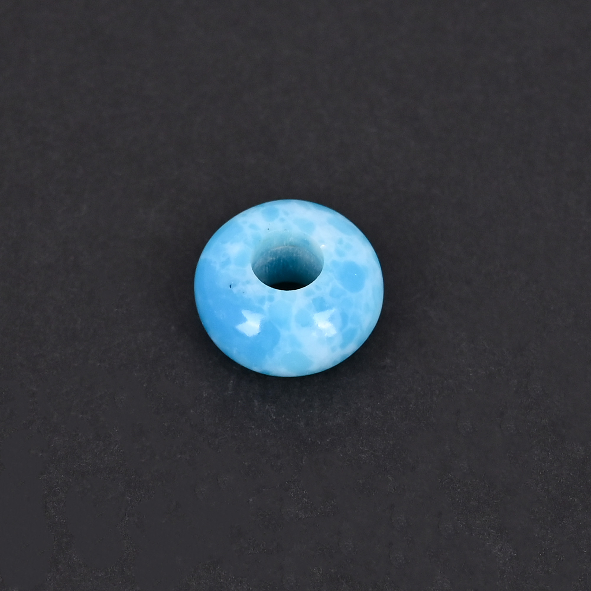Synthetic Larimar Beads 14x75x5mm Synthetic Gemstone for Jewelry Making
