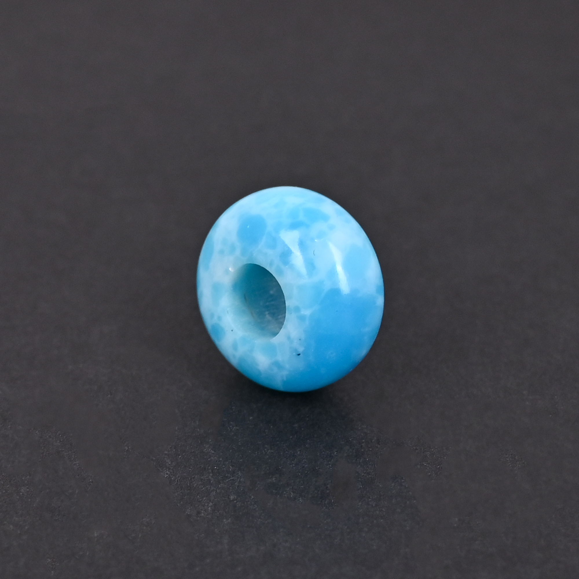 Synthetic Larimar Beads 14x75x5mm Synthetic Gemstone for Jewelry Making