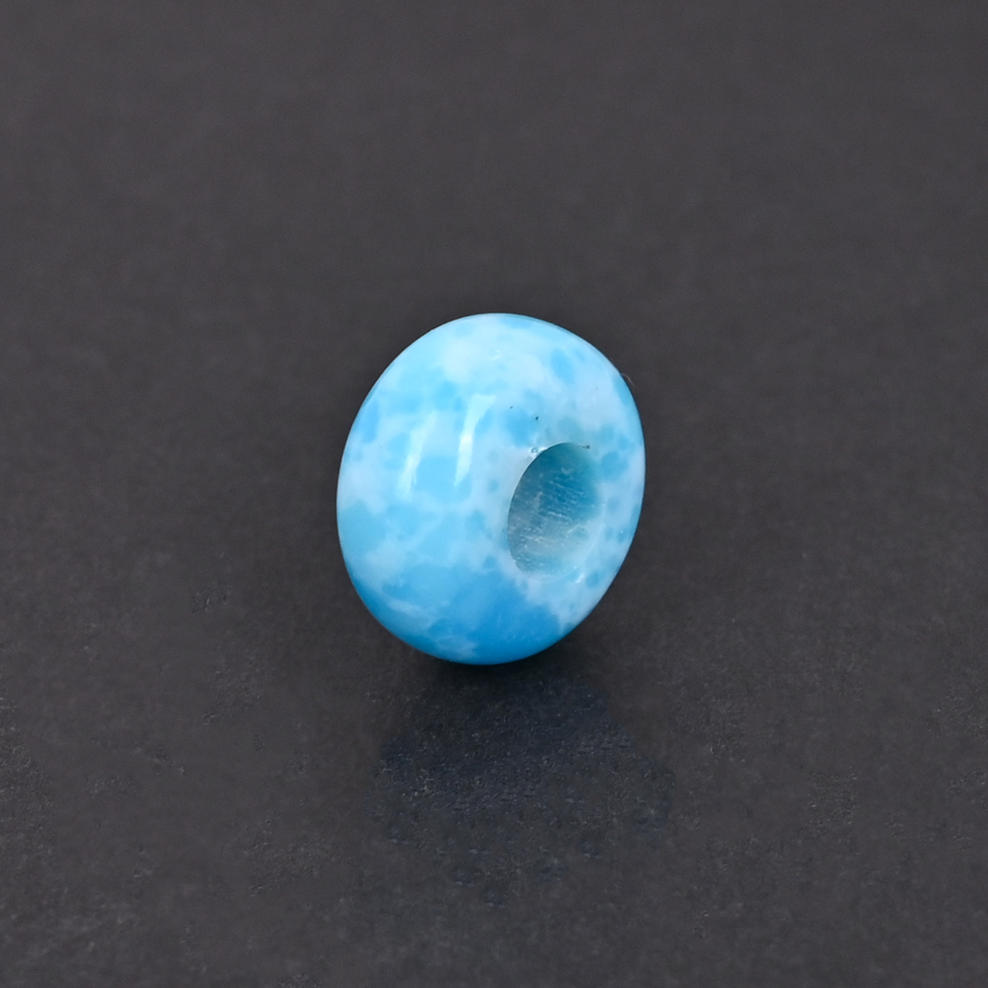 Synthetic Larimar Beads 14x75x5mm Synthetic Gemstone for Jewelry Making