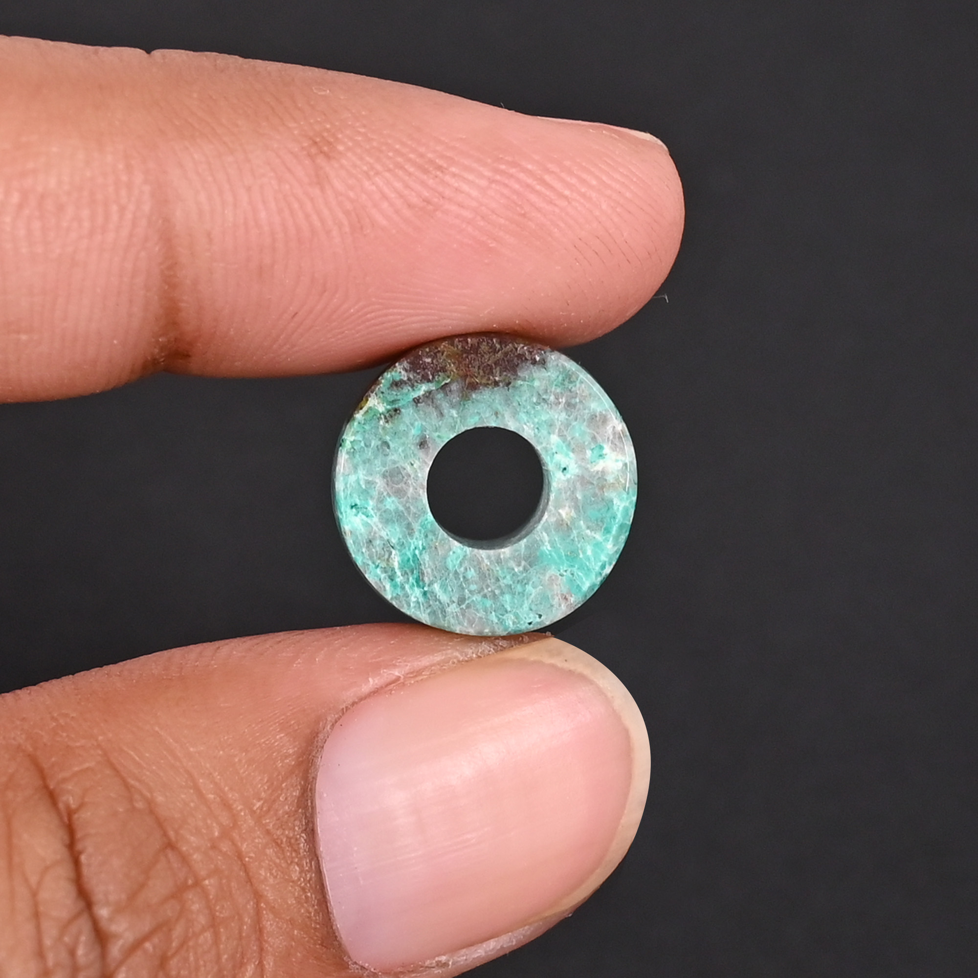 Chrysocolla Beads 14x8x5mm Natural Gemstone for Jewelry Making