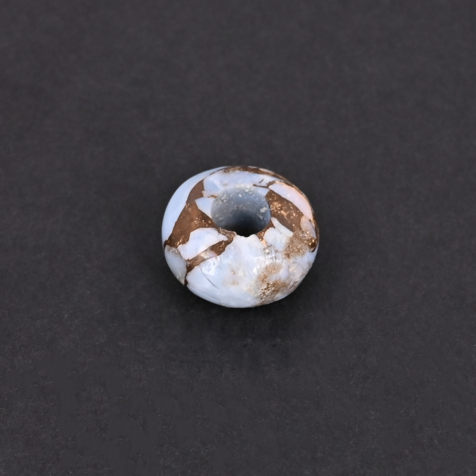 Blue Opal Copper Beads 14x8x5mm Natural Gemstone for Jewelry Making