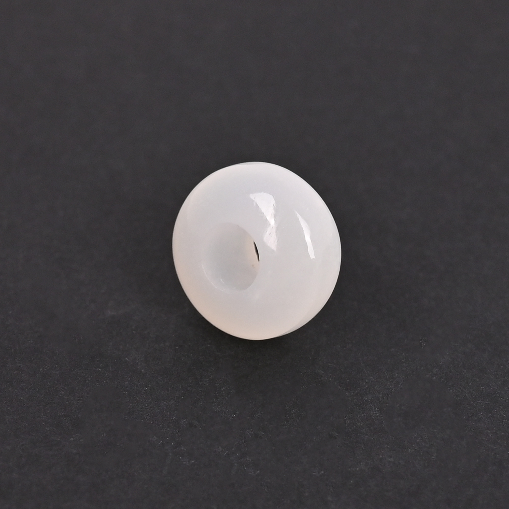White Moonstone Beads 14x75x5mm Natural Gemstone for Jewelry Making