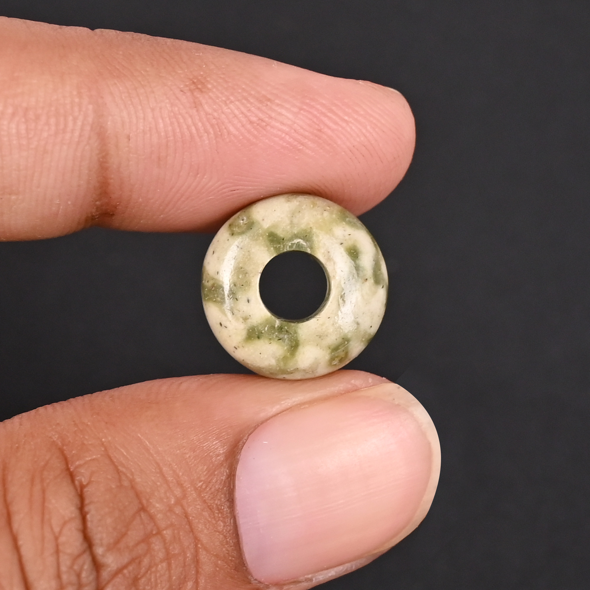 Frog Skin Jasper Beads 14x8x5mm Natural Gemstone for Jewelry Making