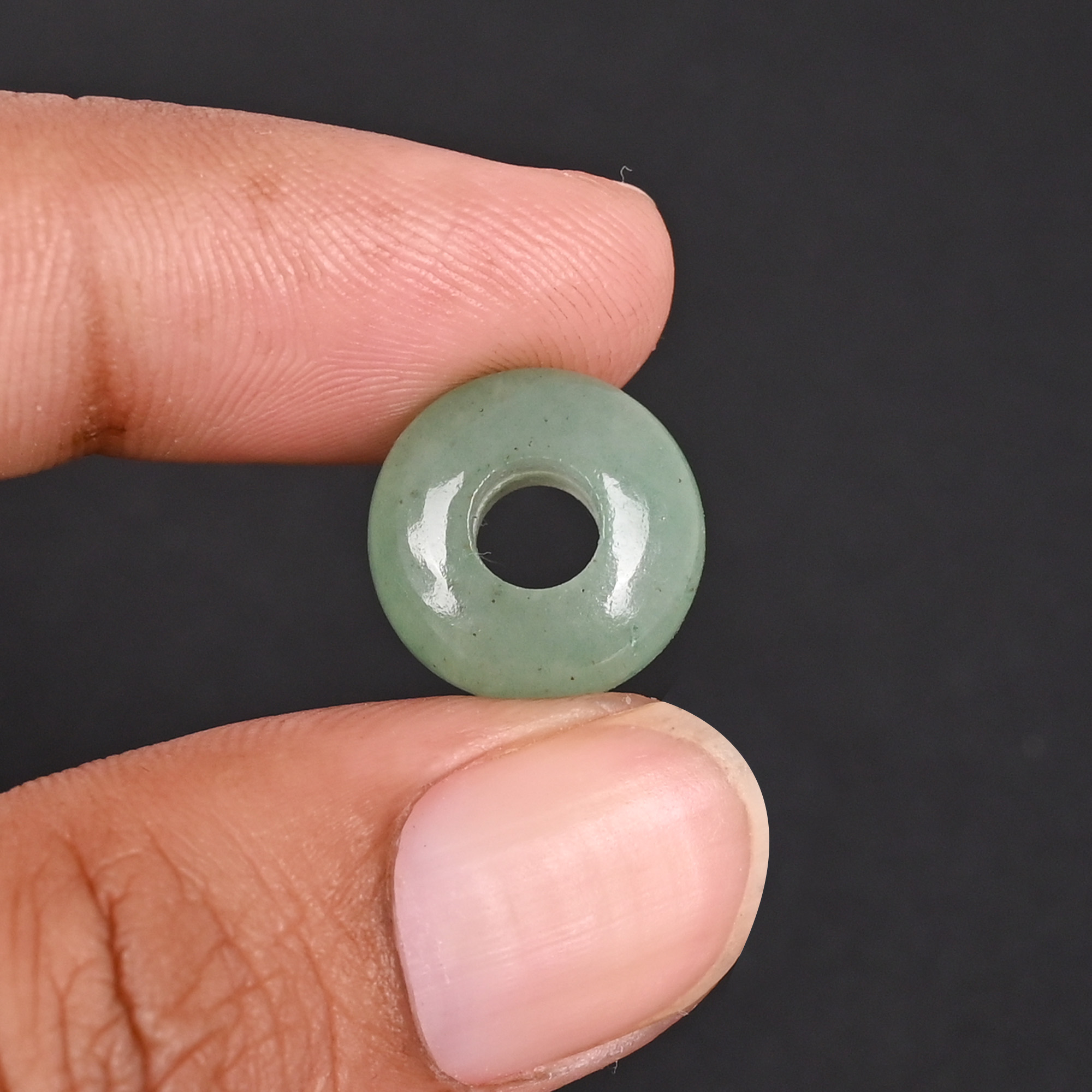 Green Aventurine Beads 14x8x5mm Natural Gemstone for Jewelry Making
