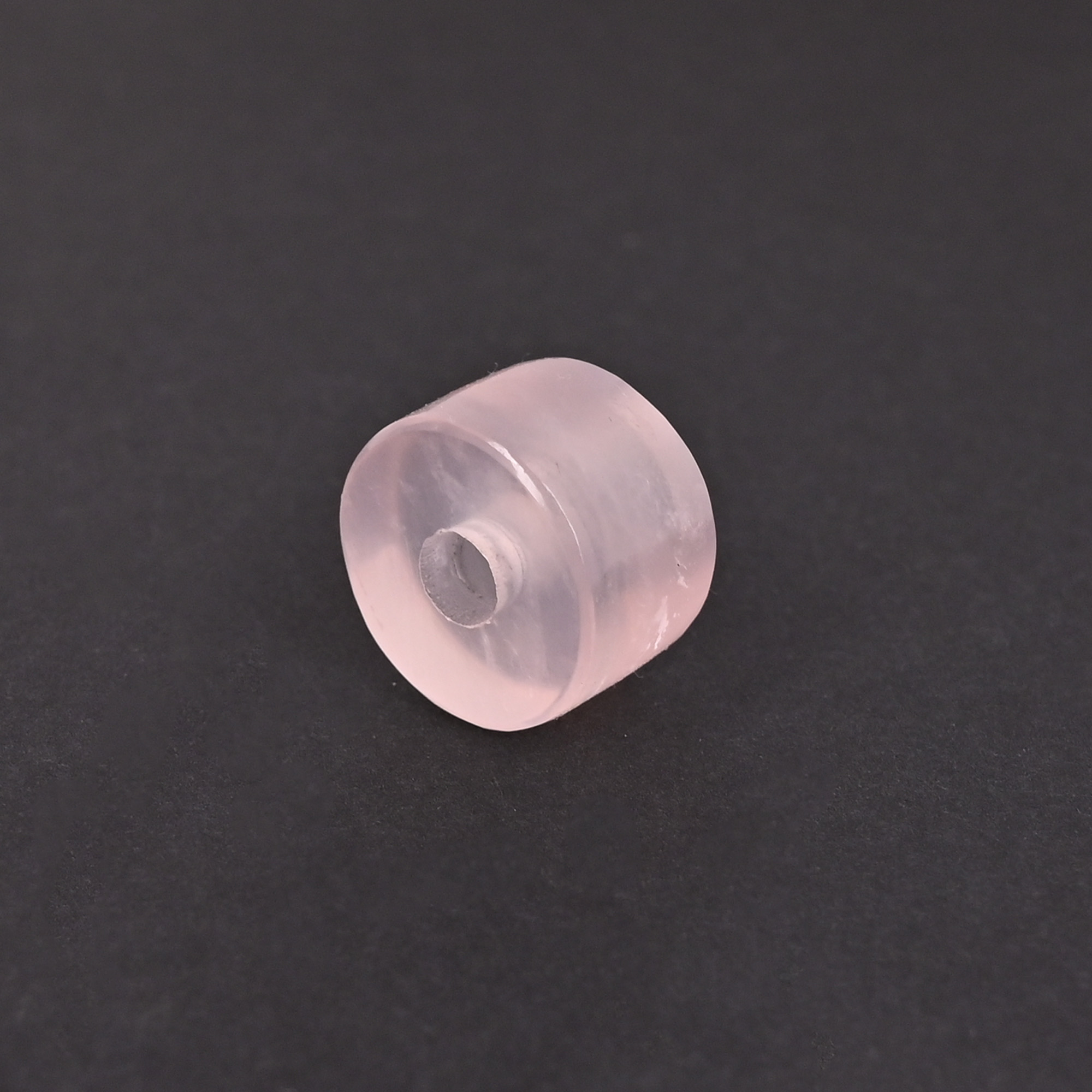 Rose Quartz Bead 24 Carat 16x10x4 Natural Gemstone for Jewelry Making
