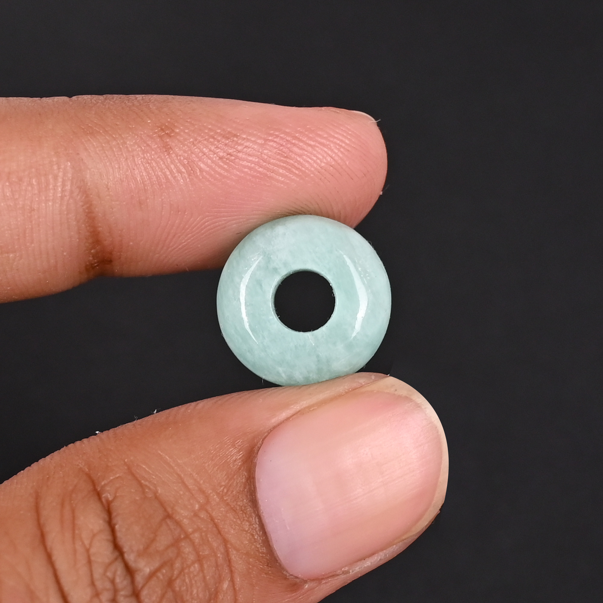 Amazonite Beads 1180 Carat 14x8x5mm Natural Gemstone for Jewelry Making