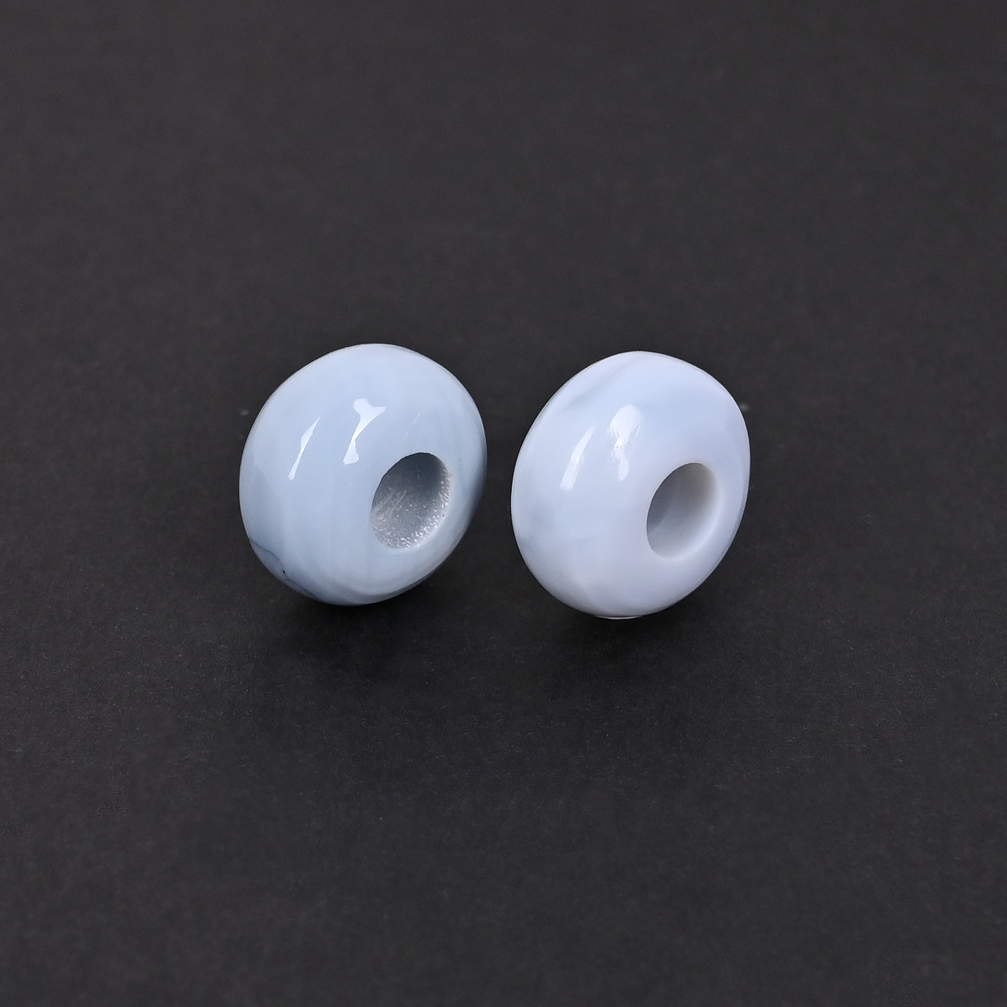 Blue Opal Beads 14x8x5mm Natural Gemstone for Jewelry Making