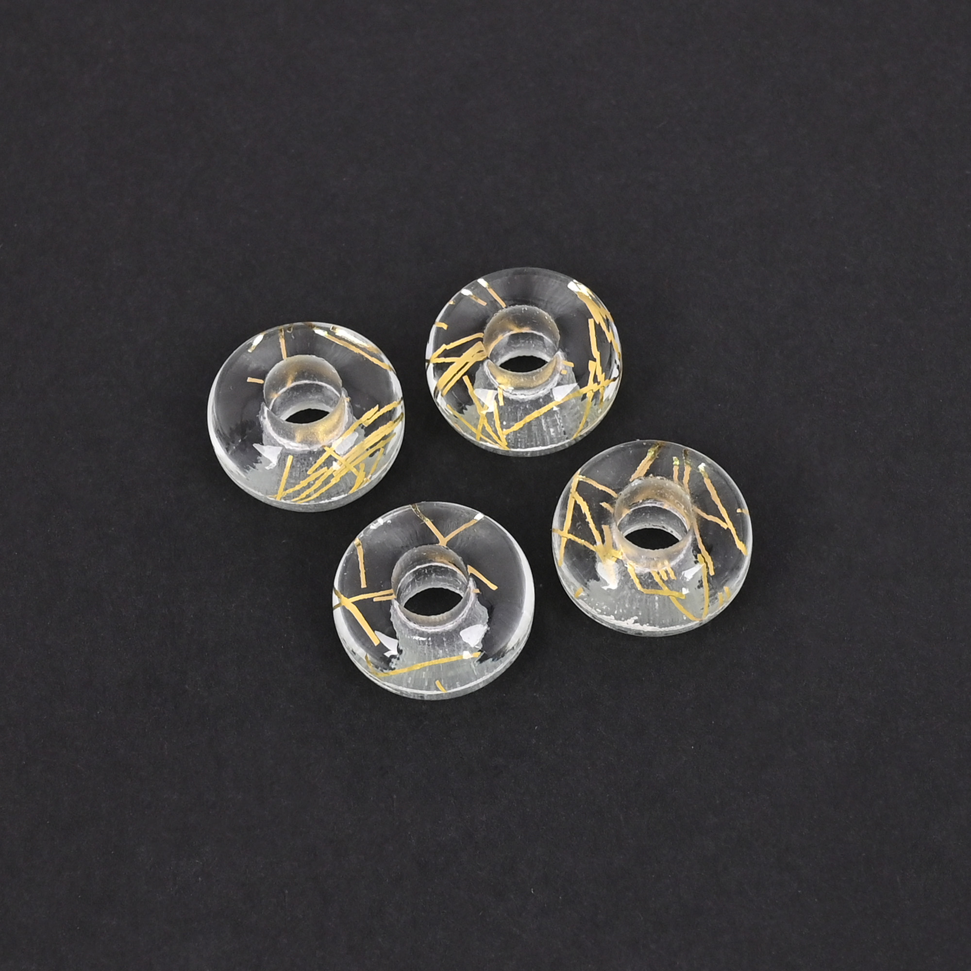 Chinese Rutile Beads 14x8x5mm Synthetic Gemstone for Jewelry Making