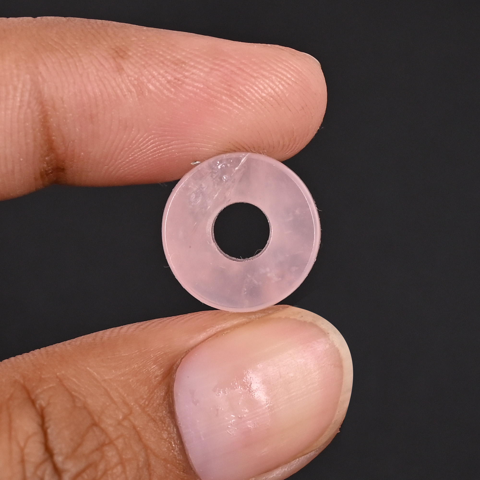 Rose Quartz Beads 14x8x5mm Natural Gemstone for Jewelry Making