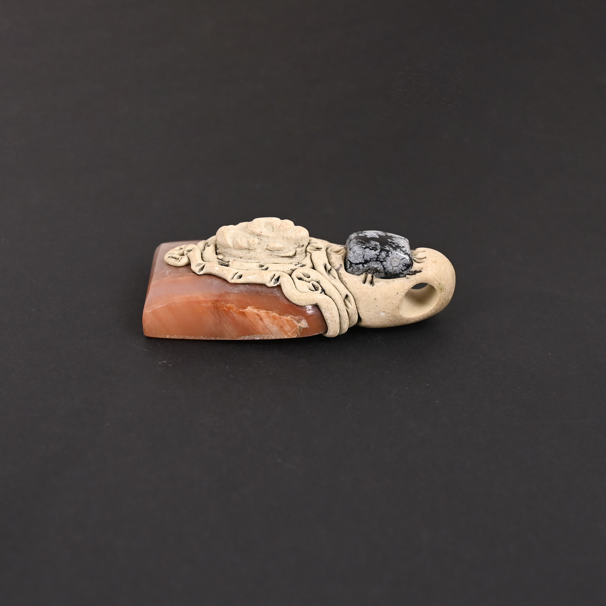 Clay Work Jasper Unique Gemstone Handcrafted Stone Jewelry Jewelry Making Pendant Necklace