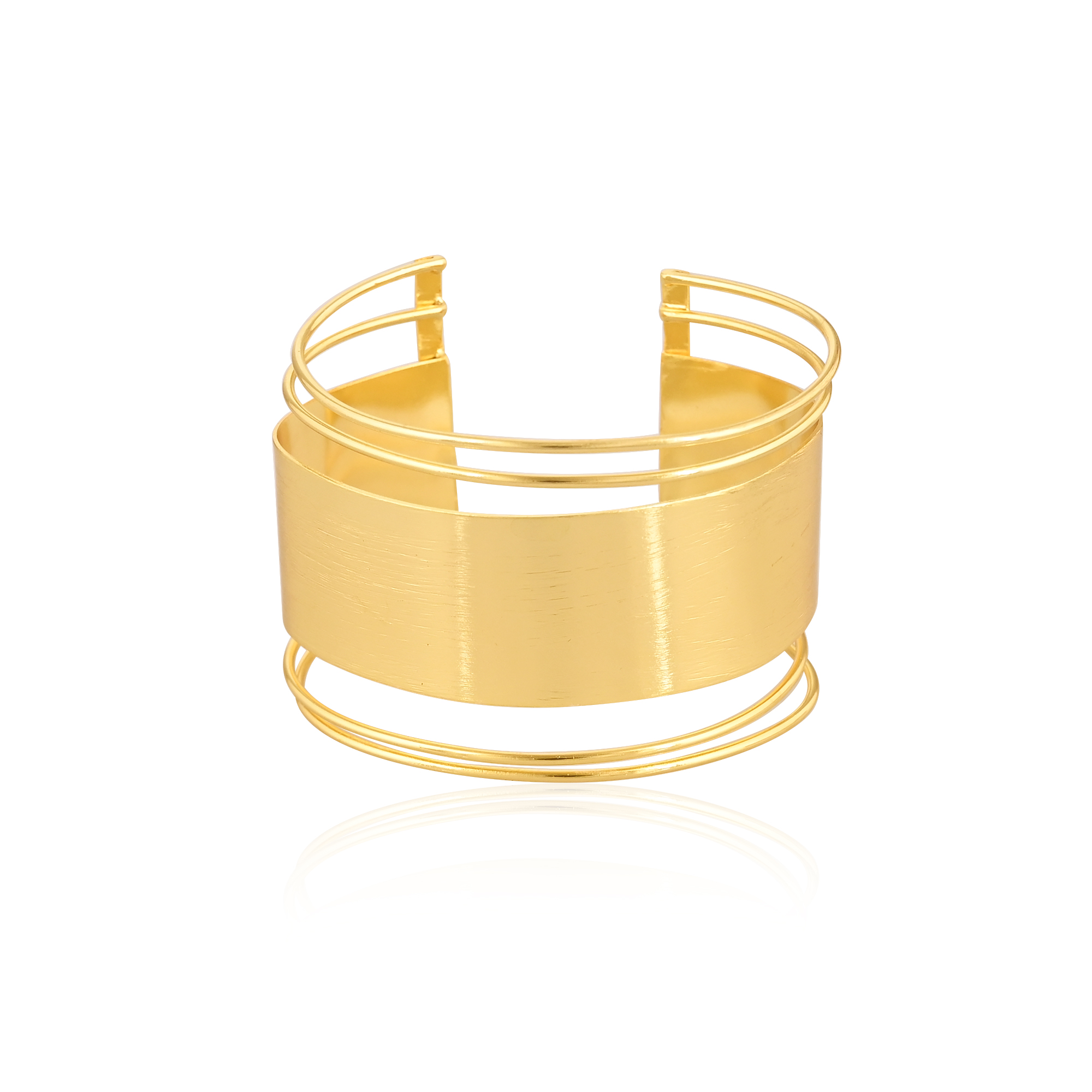 Trendy Adjustable Fashion Bracelet Handmade Brass Jewelry for Women  Girls