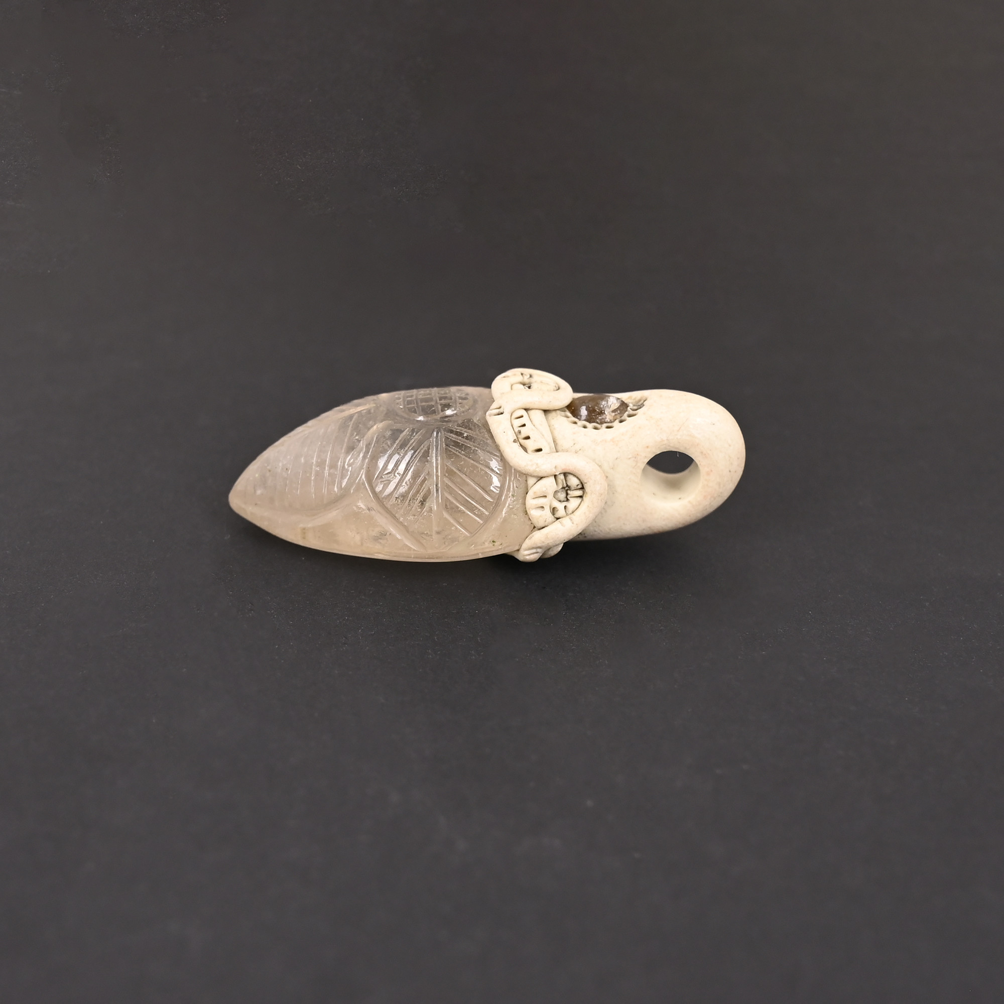 Crystal Quartz Gemstone Handcrafted Unique Stone Jewelry Jewelry Making Pendant Necklace