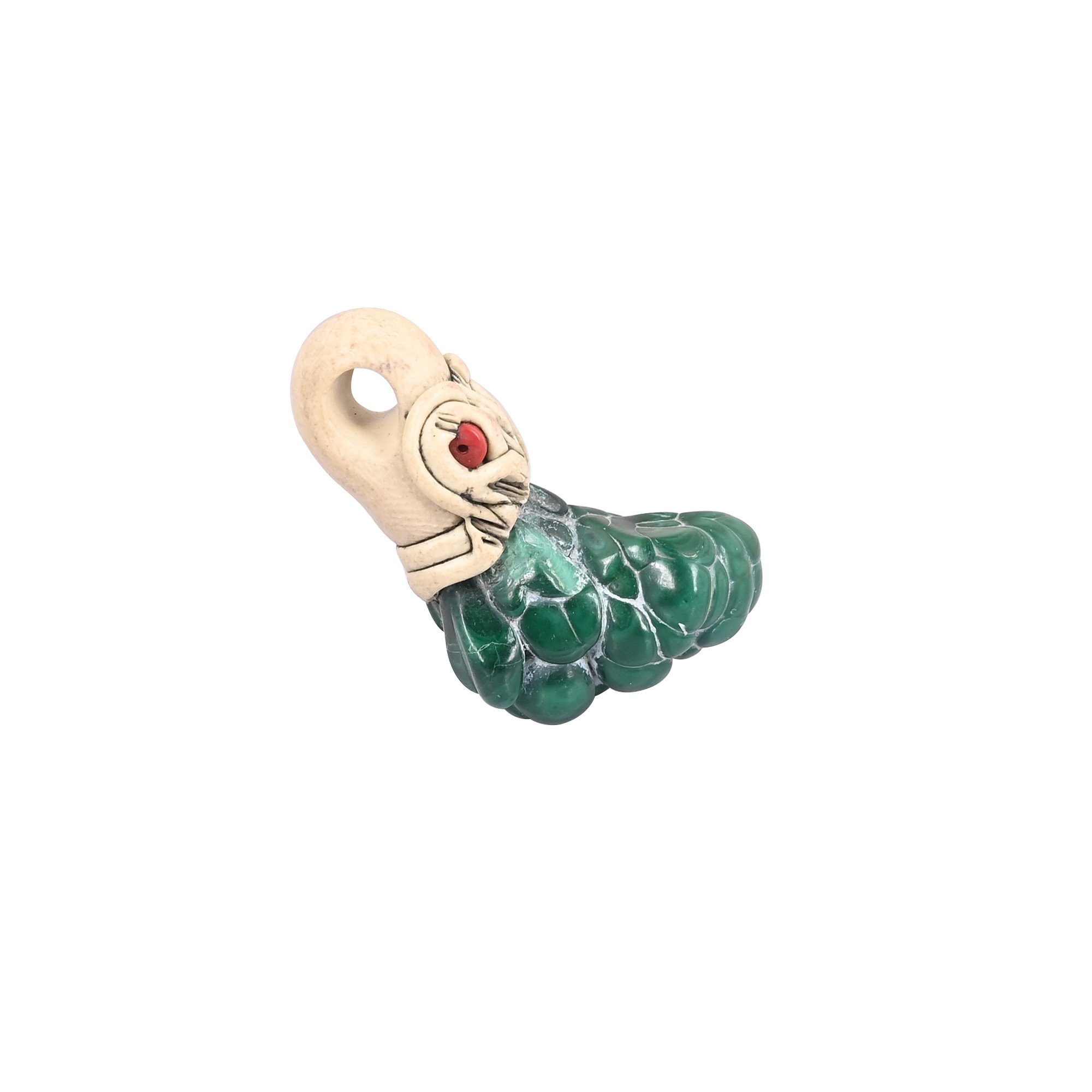 Clay Jasper Gemstone Handcrafted Unique Stone Jewelry Jewelry Making Pendant Necklace