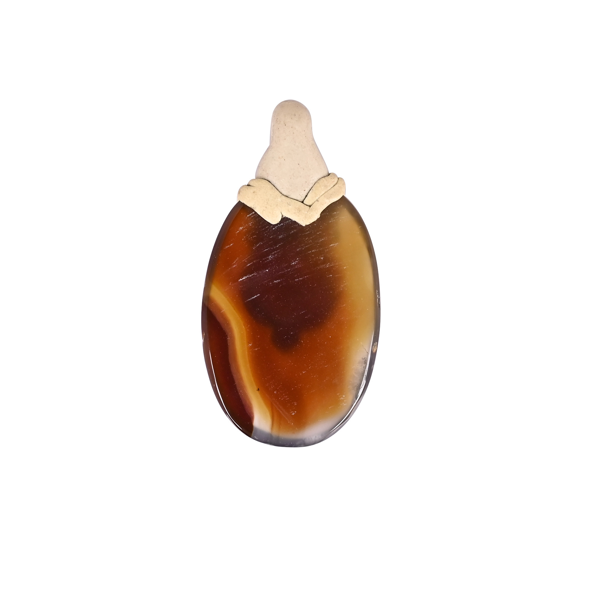 Sardonyx Gemstone Unique Stone Jewelry Jewelry Making Pendant Necklace Gift Pendant