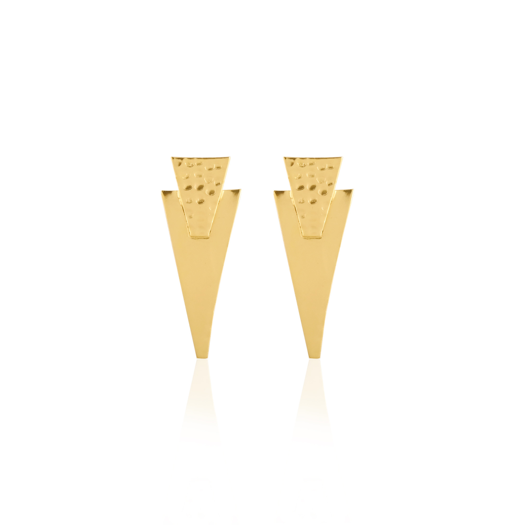 Brass Yellow Gold Plated Wholesale Lot 25 Pairs Handmade Designer Earring