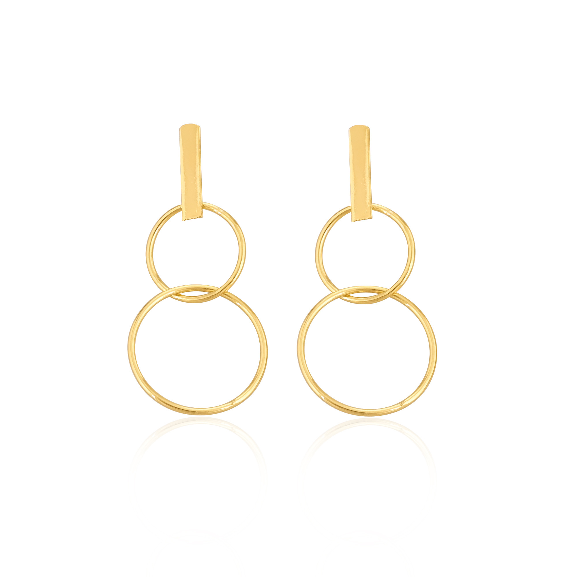 Wholesale Lot 25 Pairs Brass Yellow Gold Plated Handmade Women Stud Earring Jewelry