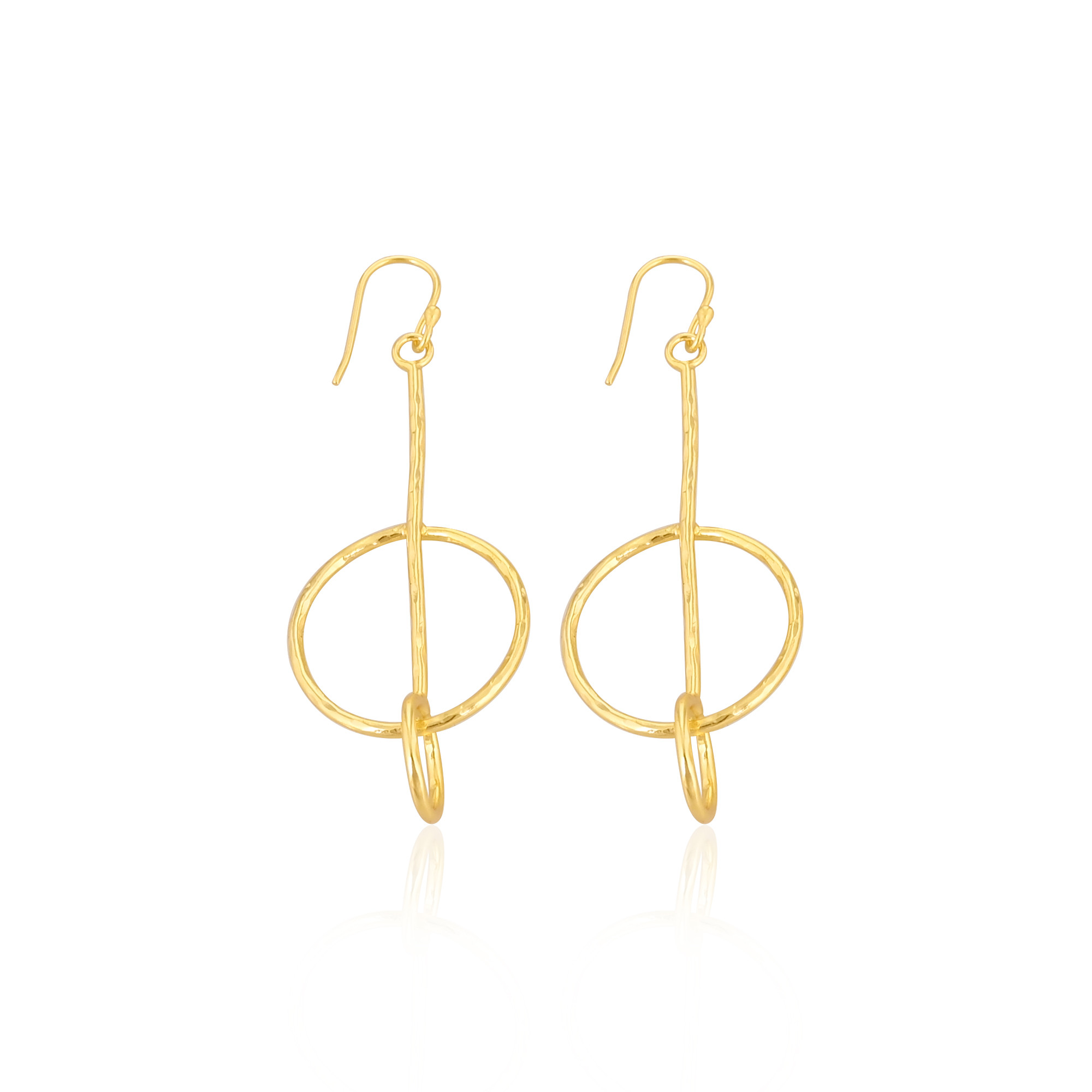 Yellow Gold Plated Brass Handmade Designer Wholesale Lot 25 pairs