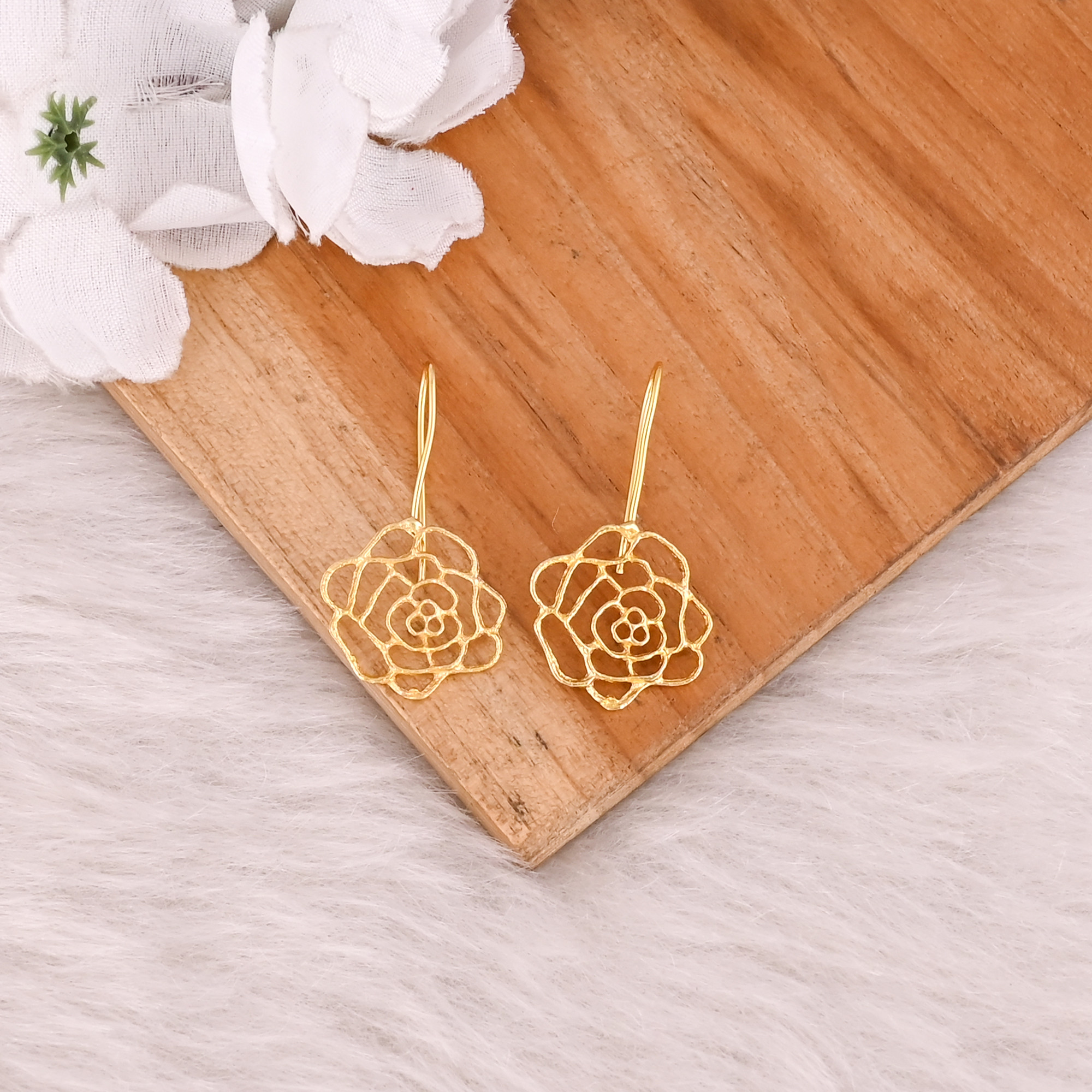 Wholesale Lot 25 Pairs Yellow Gold Plated Handmade Designer Earring Charm Jewelry