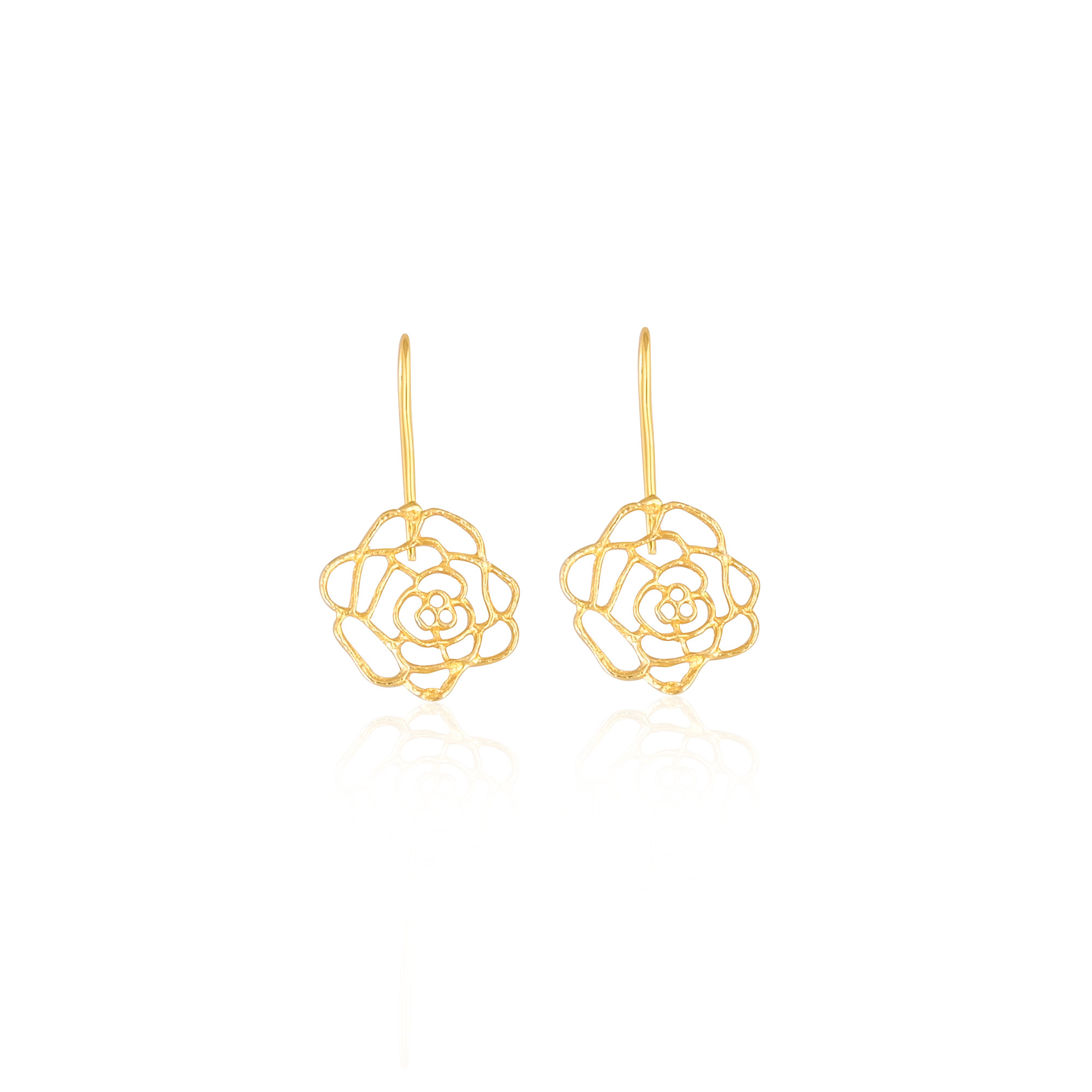 Wholesale Lot 25 Pairs Yellow Gold Plated Handmade Designer Earring Charm Jewelry
