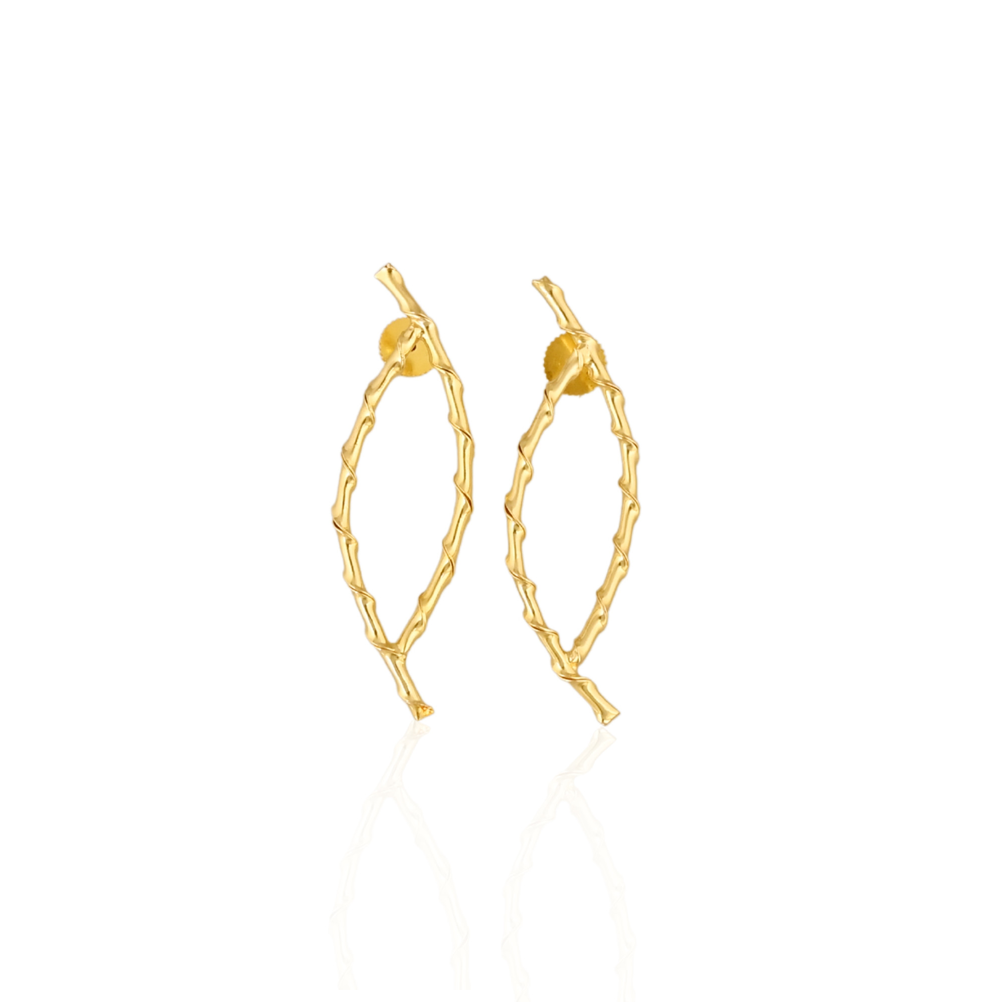 Wholesale Lot 25 Pairs Yellow Gold Plated Brass Handmade Designer Stud Earring  Minimalist Jewelry