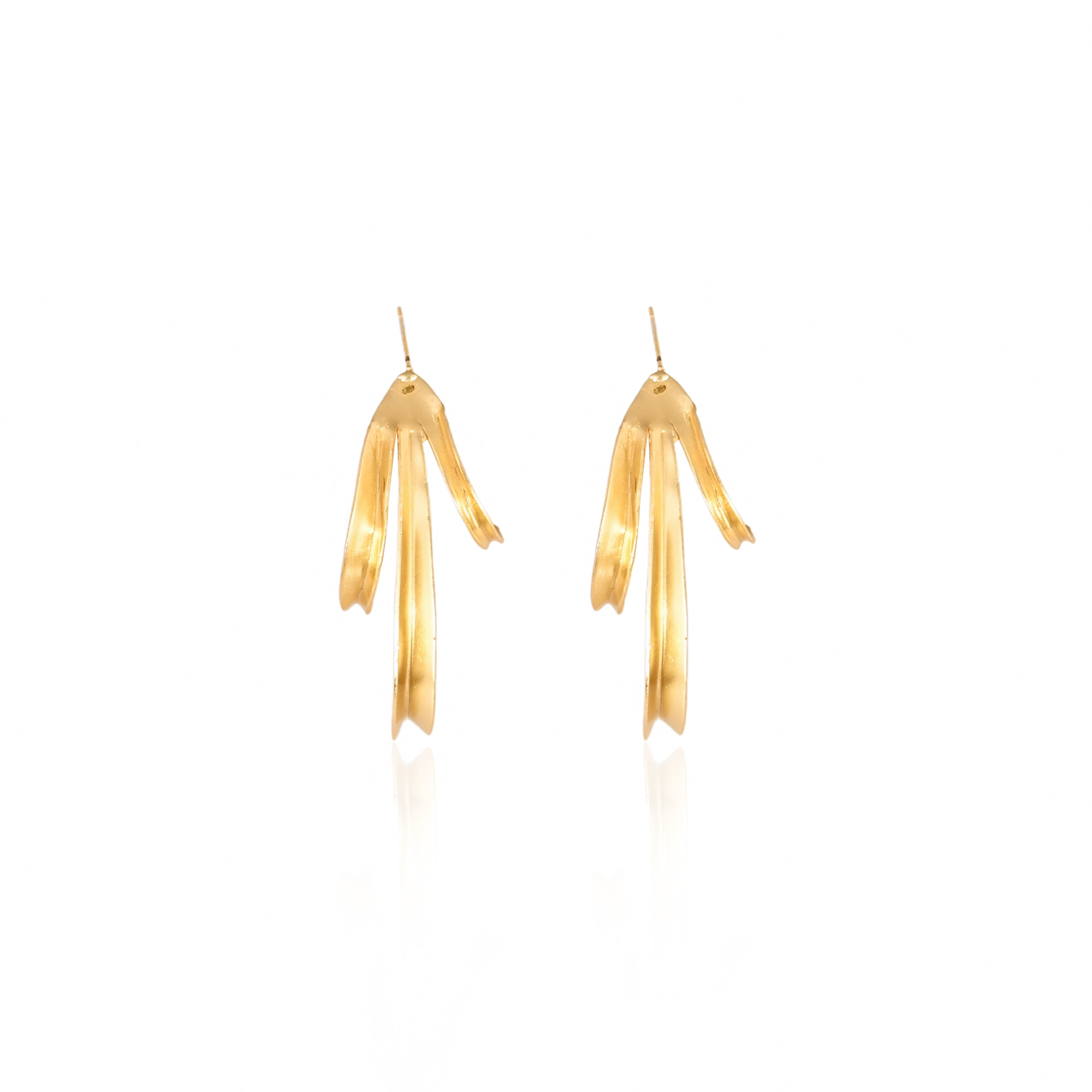 Wholesale Lot 25 Pairs Yellow Gold Plated Handmade Designer Stud Earring Gift For Her