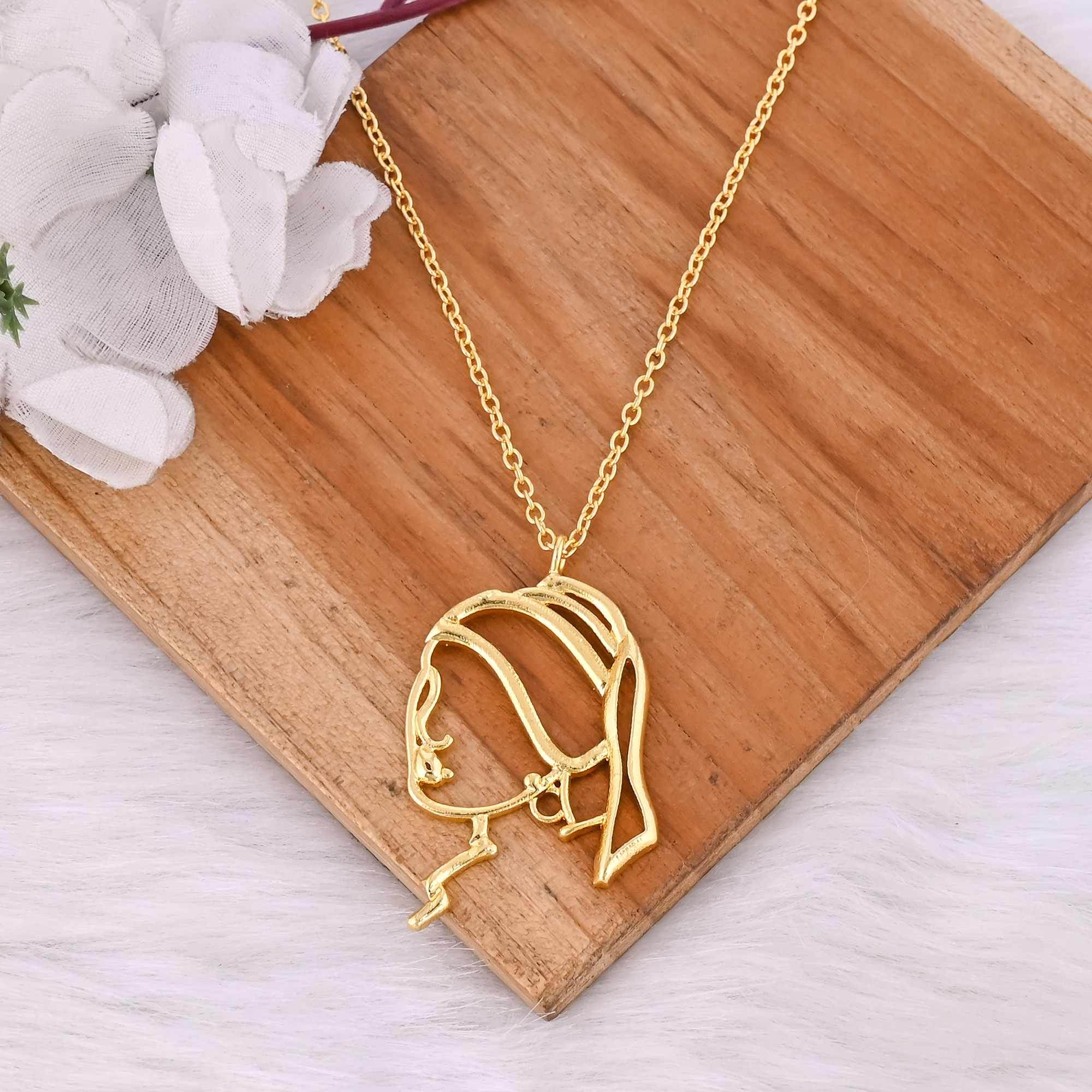 Wholesale Lot 25 Pcs Handmade Designer Long Unique Designer Pendant Necklace Yellow Gold Plated Brass Jewelry