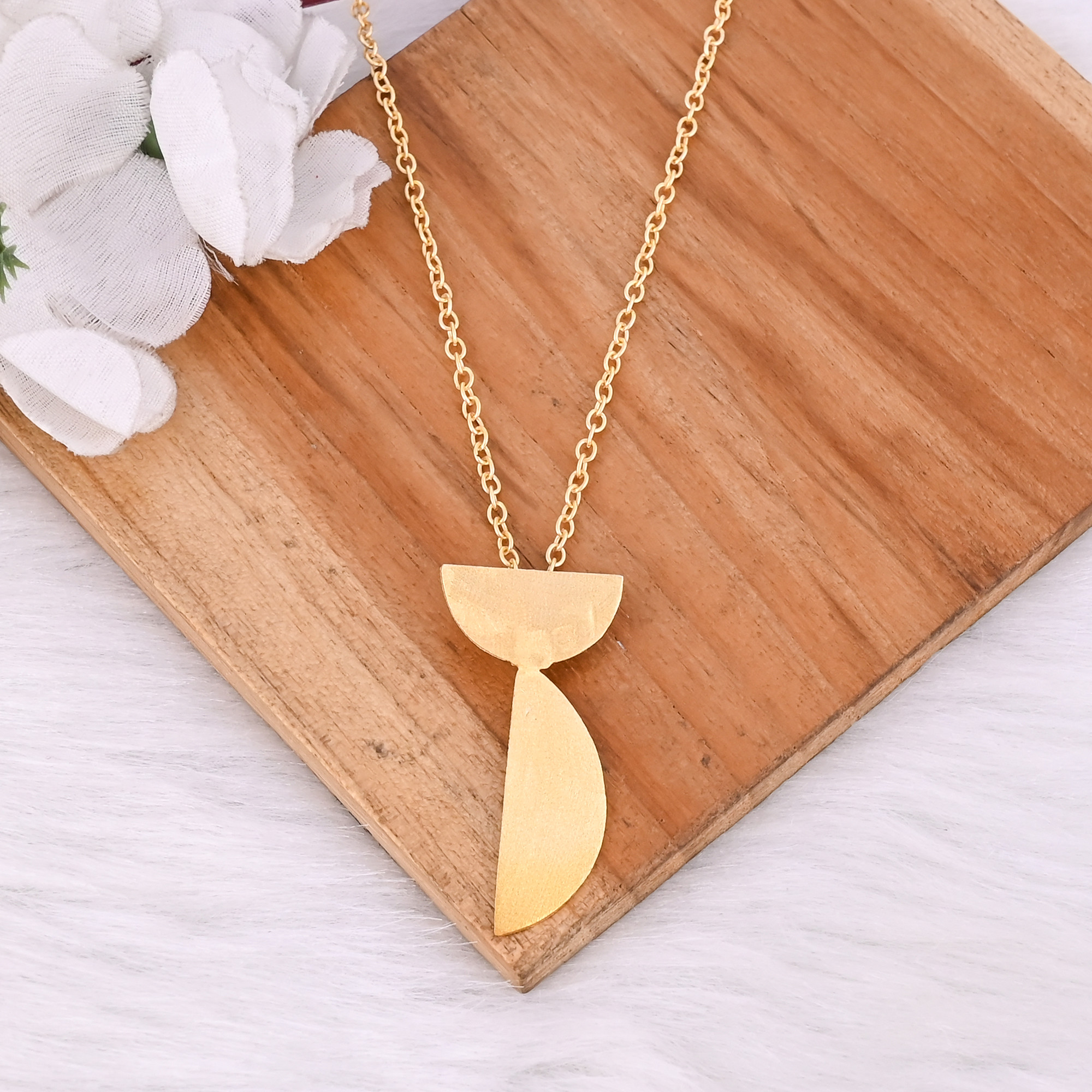 Brass Yellow Gold Plated 25 pcs Wholesale Lot Matte Finish Handmade Designer Necklace Jewelry Brass Jewelry