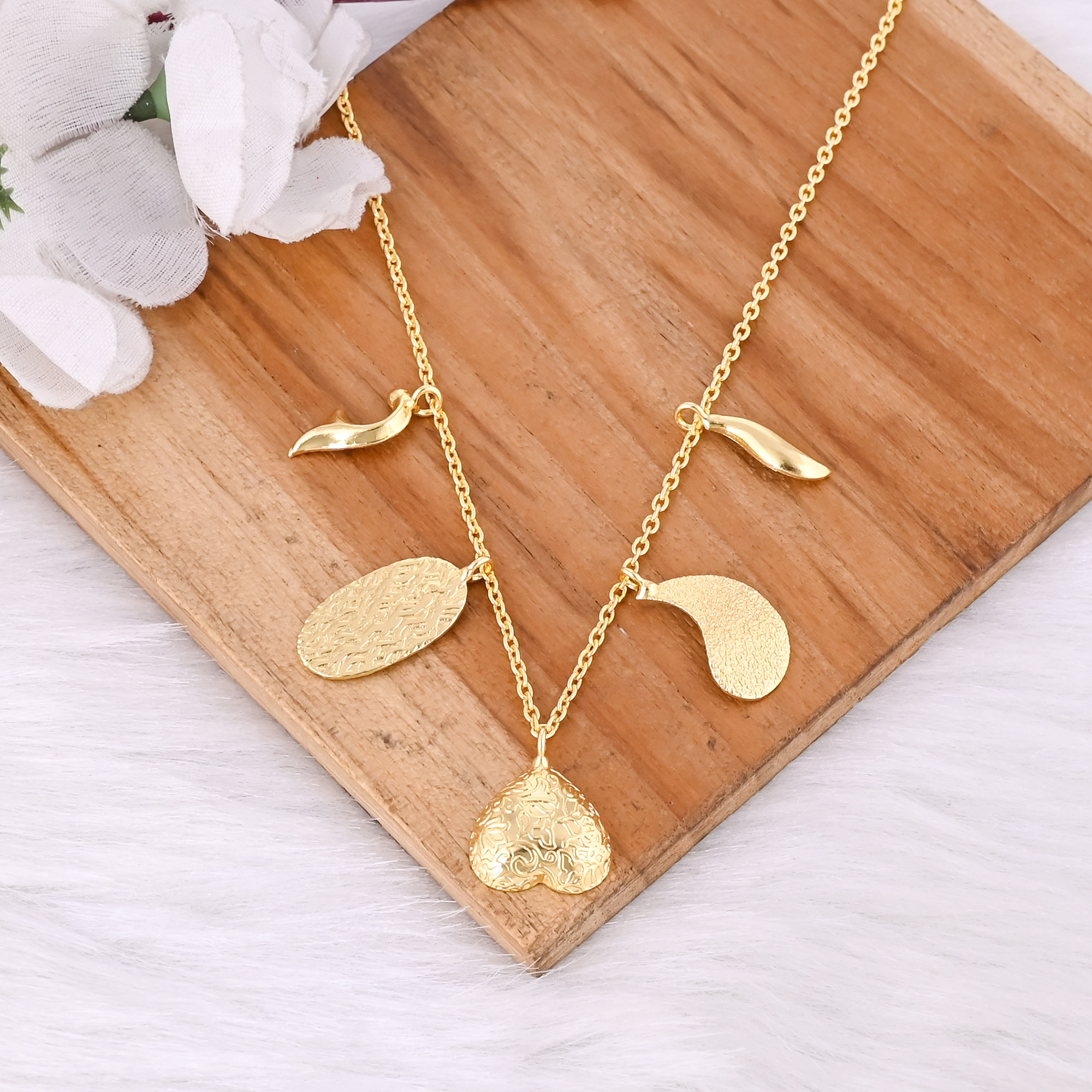 Gorgeous Brass Yellow Gold Plated 25 pcs Wholesale Lot Handmade Designer Unique Necklace Jewelry Fashion Jewelry