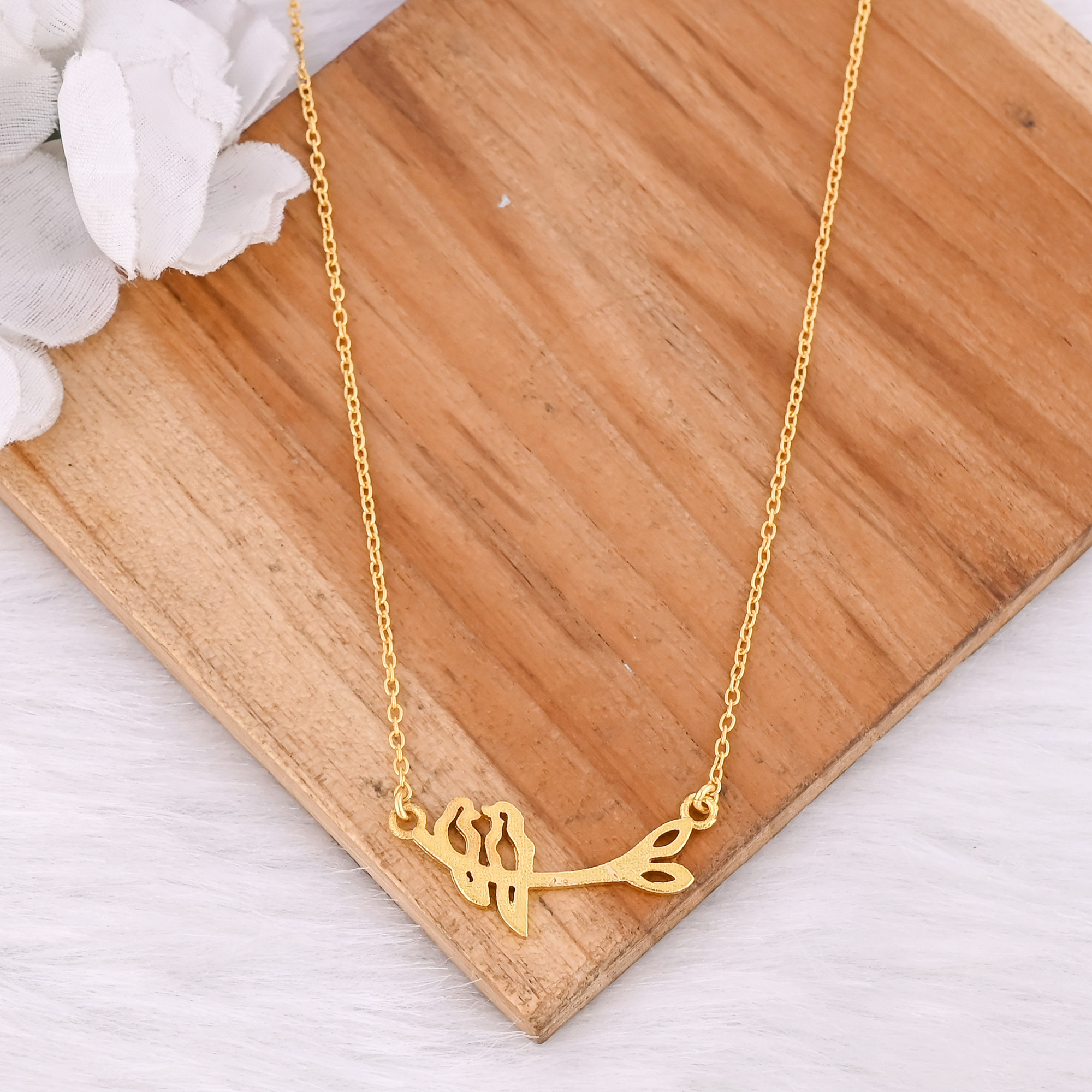 Yellow Gold Plated Brass 25 pcs Wholesale Lot Handmade Designer Boho Necklace Bird Charm Jewelry Women Jewelry