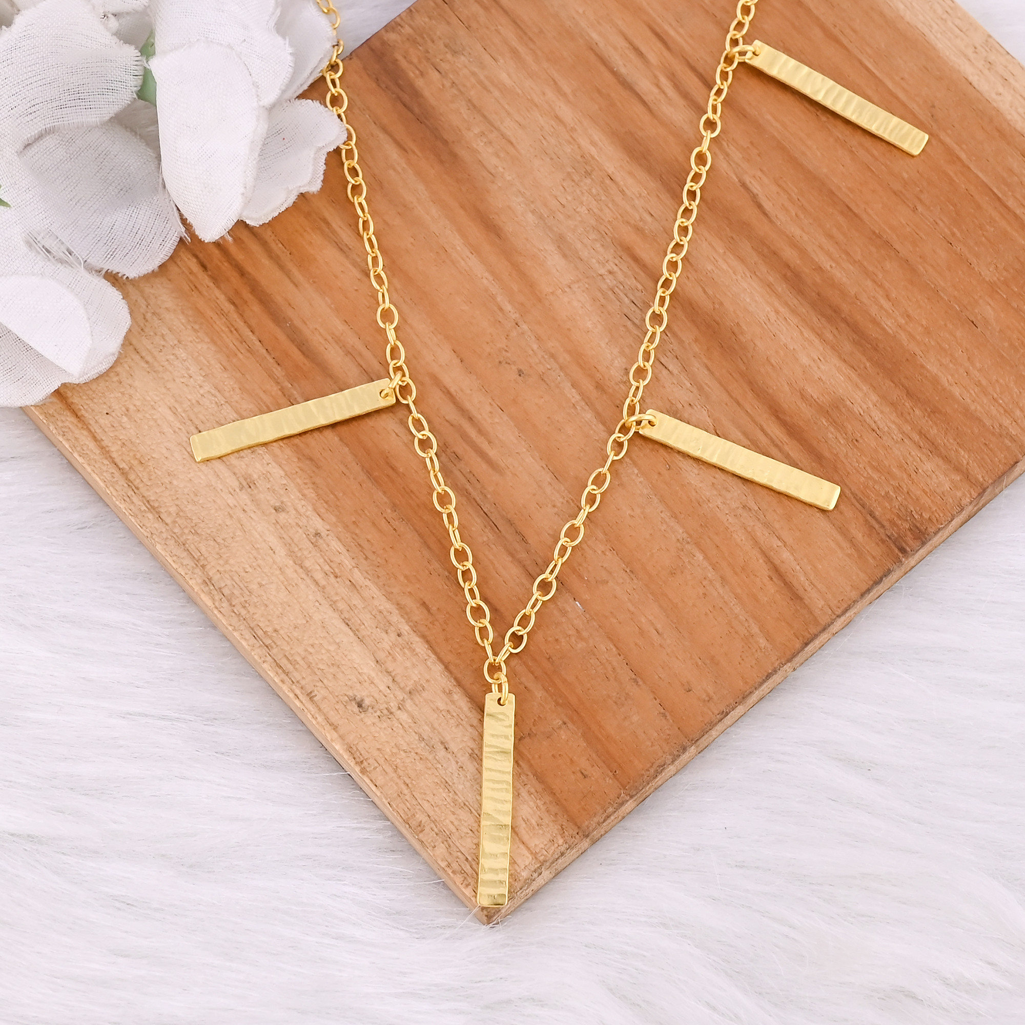 Brass Yellow Gold Plated 25 pcs Wholesale Lot Handmade Designer Necklace Jewelry Fashion Jewelry