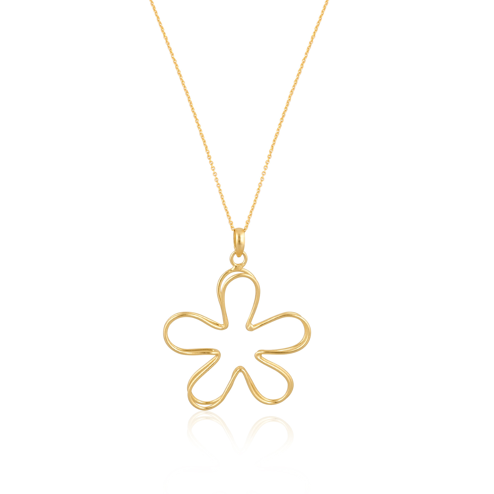 Wholesale Lot 25 Pcs Handmade Designer Yellow Gold Plated Floral Designer Pendant Necklace Brass Charm Jewelry