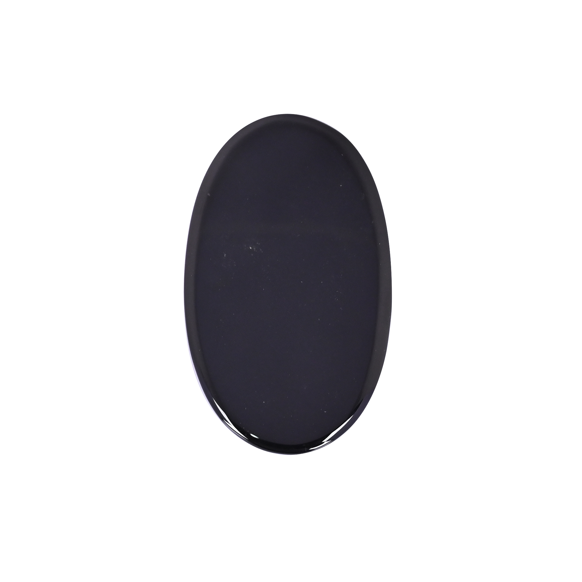 Natural Black Onyx 680 Carat  58x34mm Oval Shape Loose Gemstone