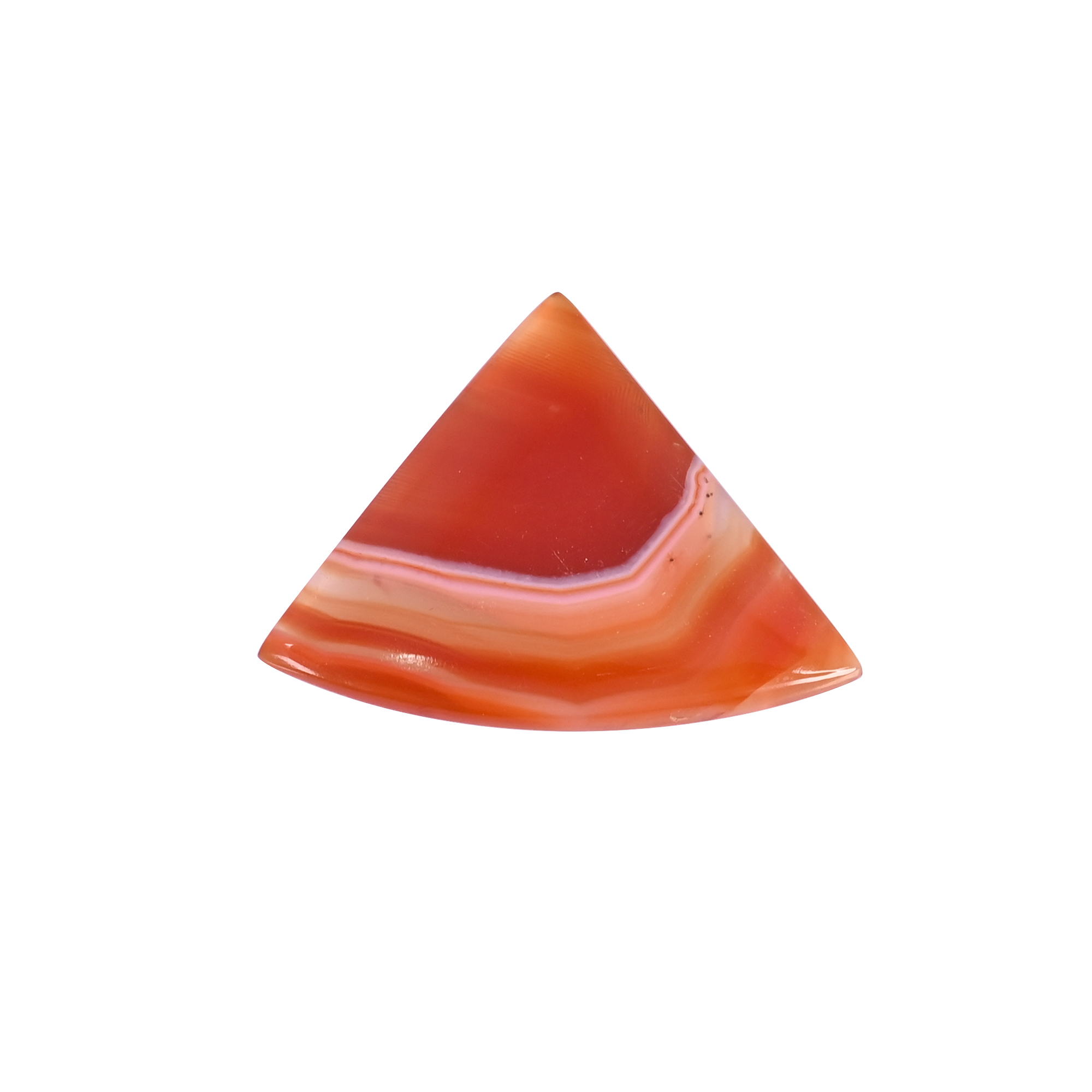 Natural Red Sard Onyx 614 Carat 42x40mm Fancy Shape Loose Gemstone