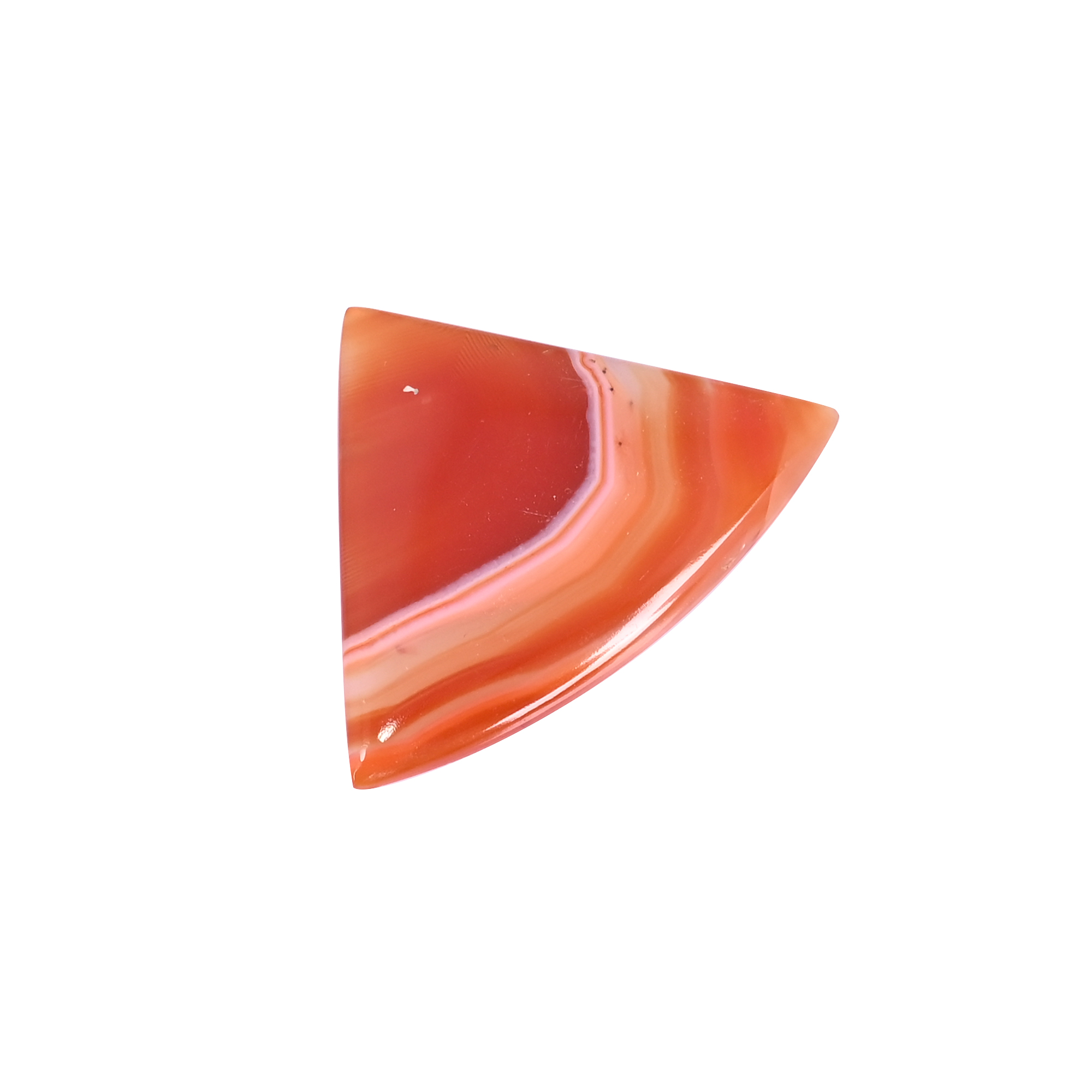 Natural Red Sard Onyx 614 Carat 42x40mm Fancy Shape Loose Gemstone