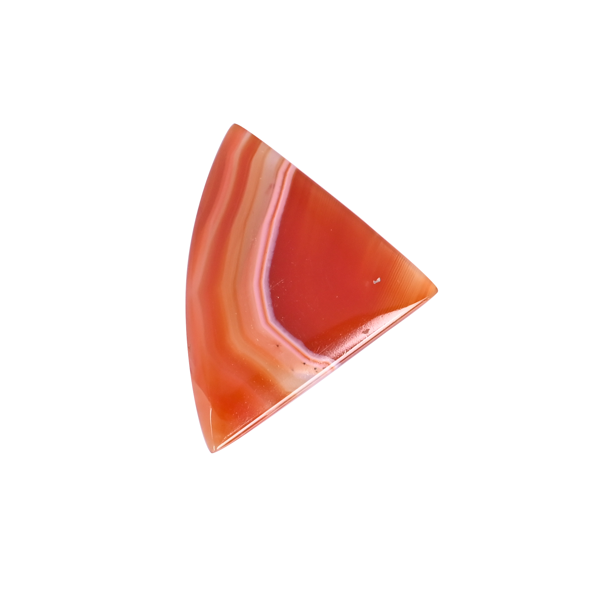 Natural Red Sard Onyx 614 Carat 42x40mm Fancy Shape Loose Gemstone