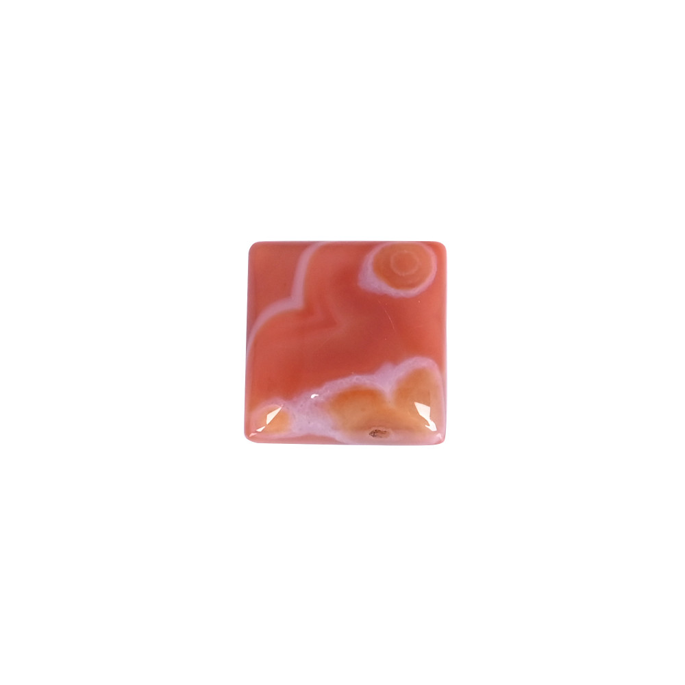 Image of Natural Red Sard Onyx 29.4 Carat 20x20mm Square  Shape Loose Gemstone