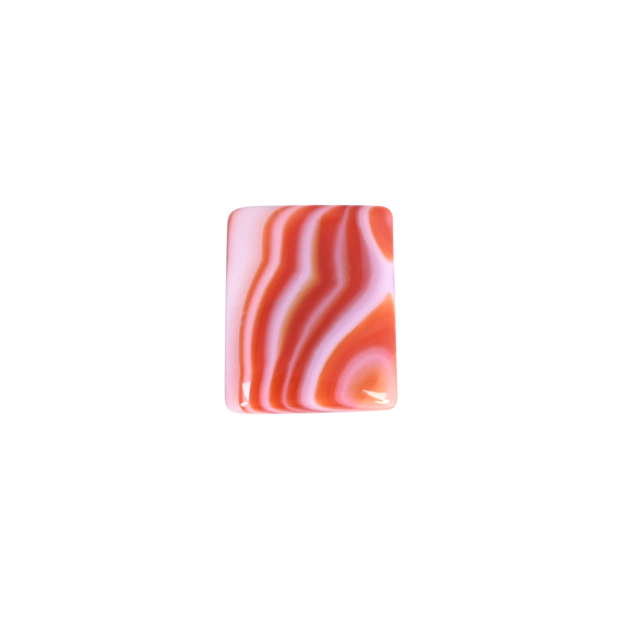 Natural Red Sard Onyx 233 Carat 22x18mm Rectangle Shape Loose Gemstone
