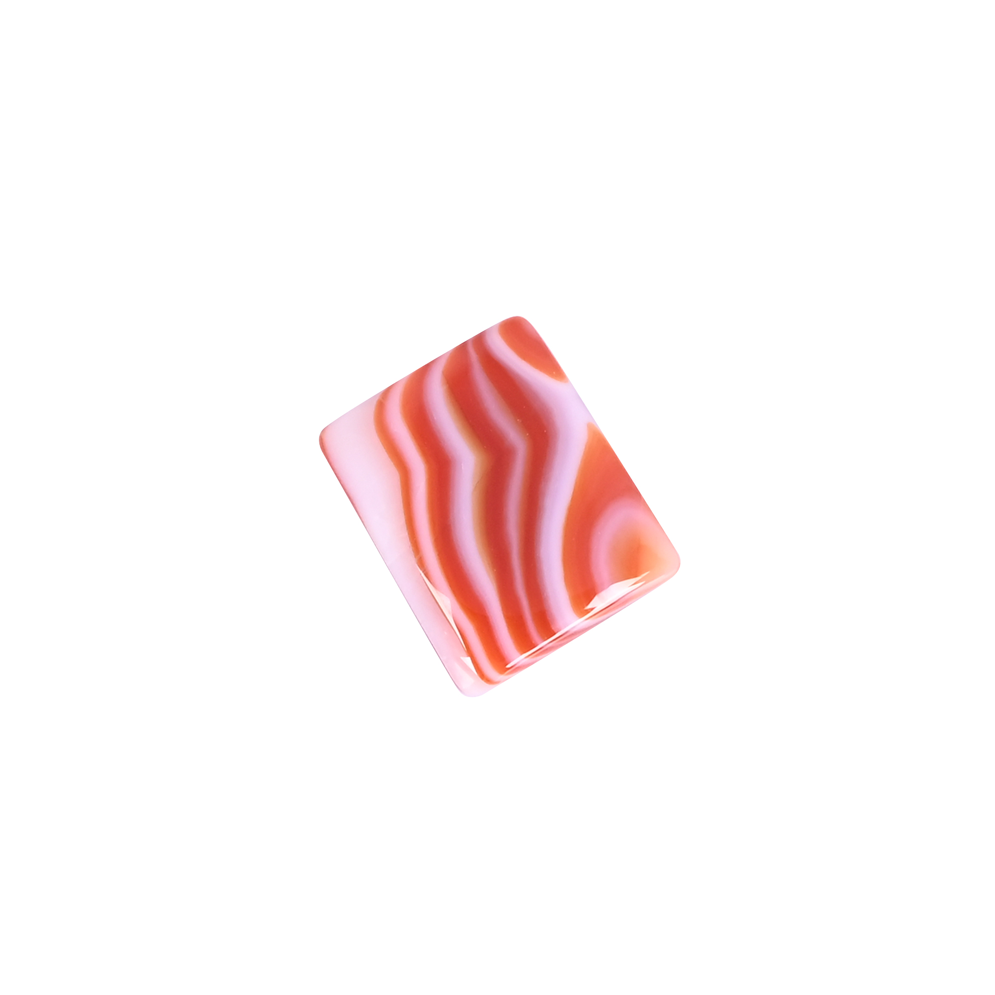 Natural Red Sard Onyx 233 Carat 22x18mm Rectangle Shape Loose Gemstone