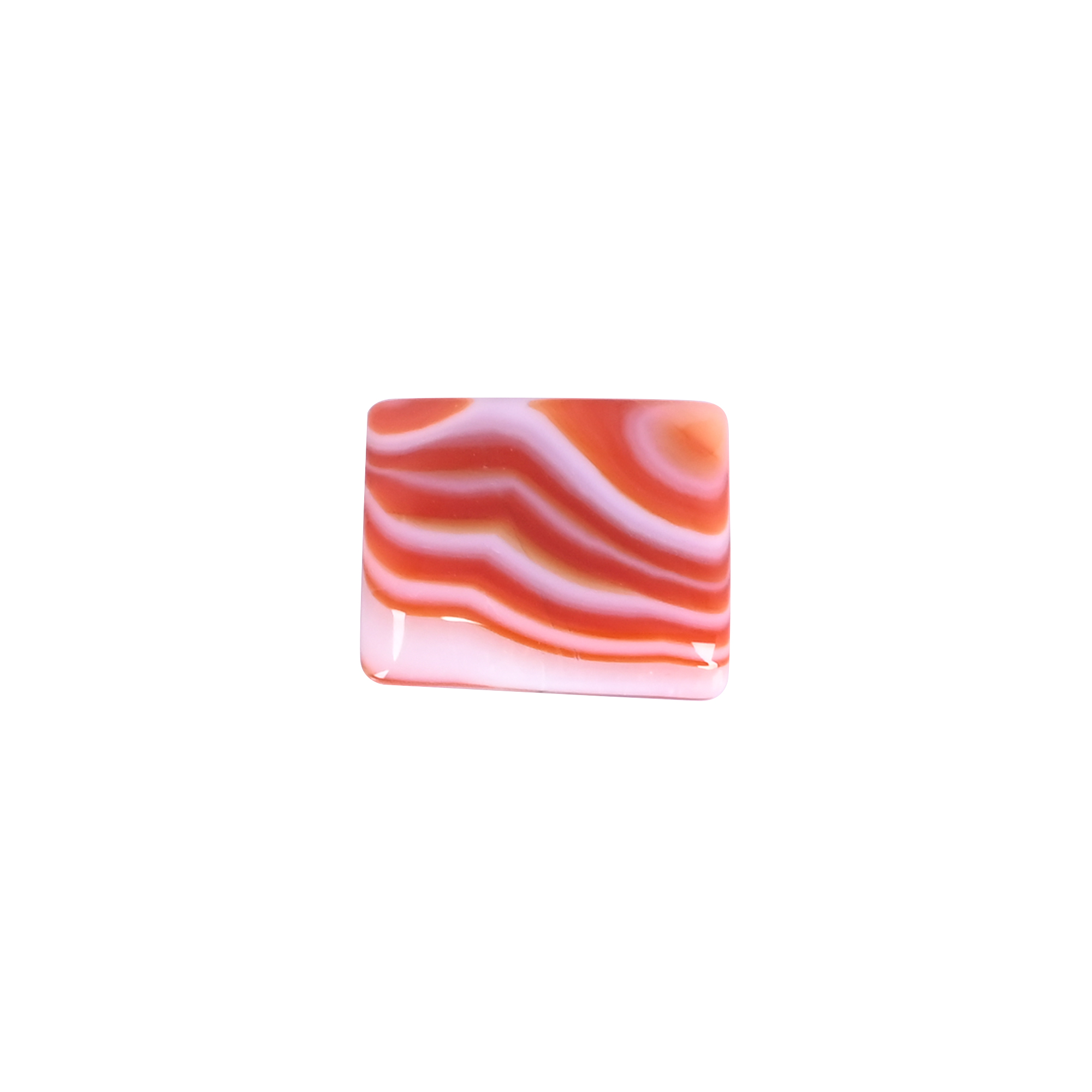Natural Red Sard Onyx 233 Carat 22x18mm Rectangle Shape Loose Gemstone
