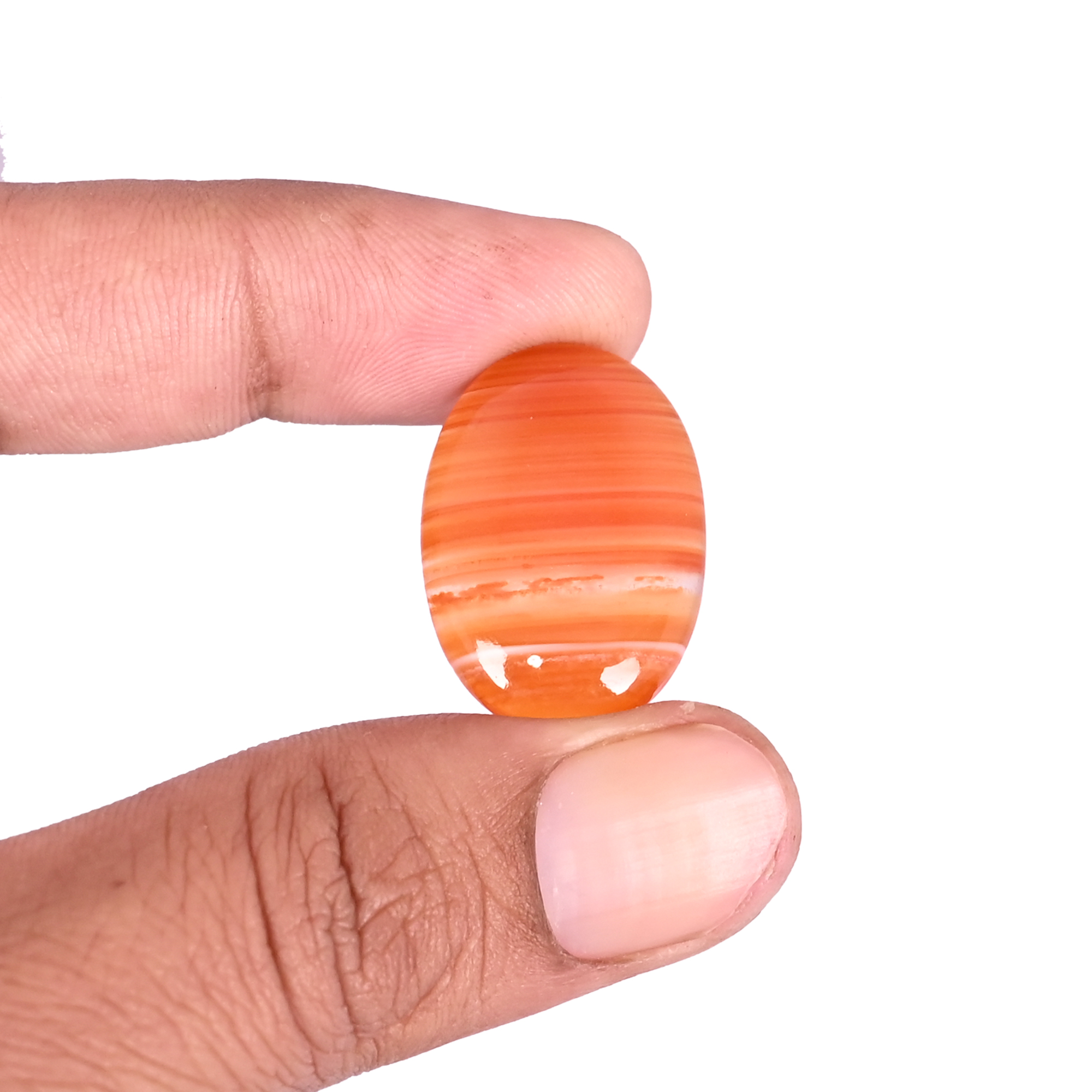 Natural Red Sard Onyx 167 Carat 25x18mm Oval Shape Loose Gemstone