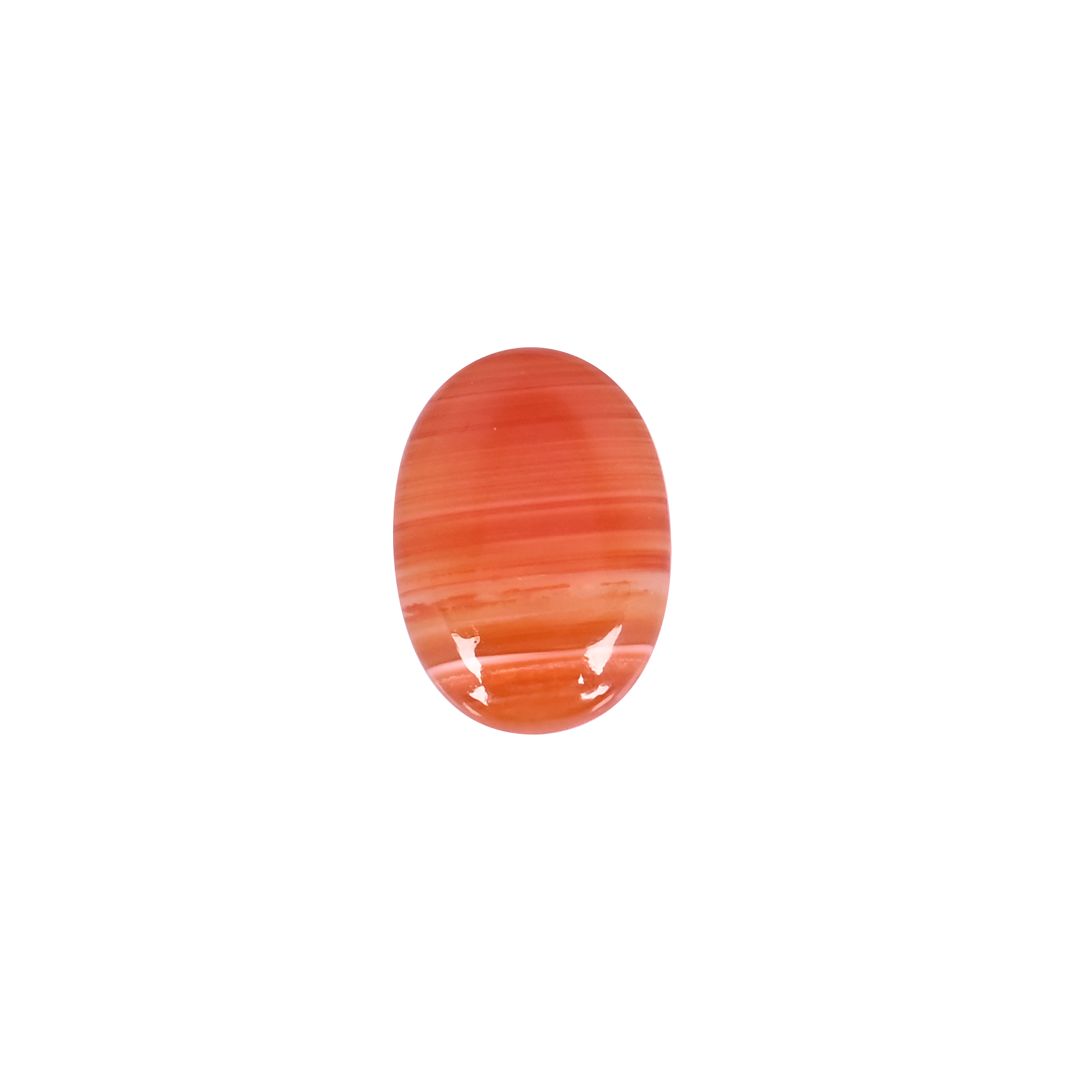 Natural Red Sard Onyx 167 Carat 25x18mm Oval Shape Loose Gemstone
