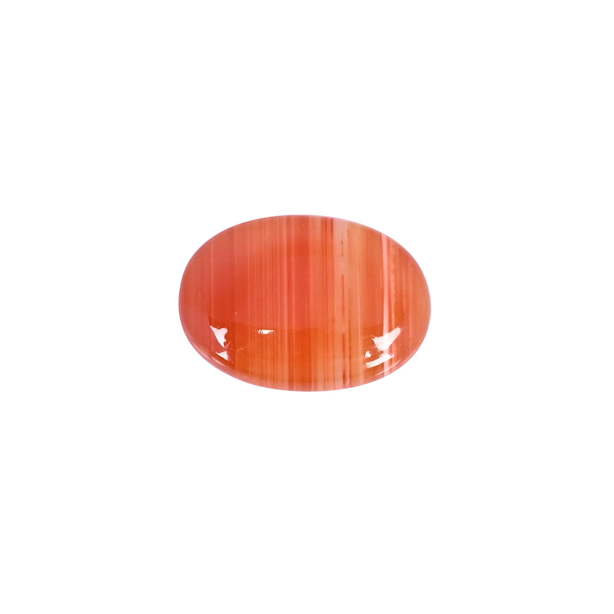 Natural Red Sard Onyx 167 Carat 25x18mm Oval Shape Loose Gemstone