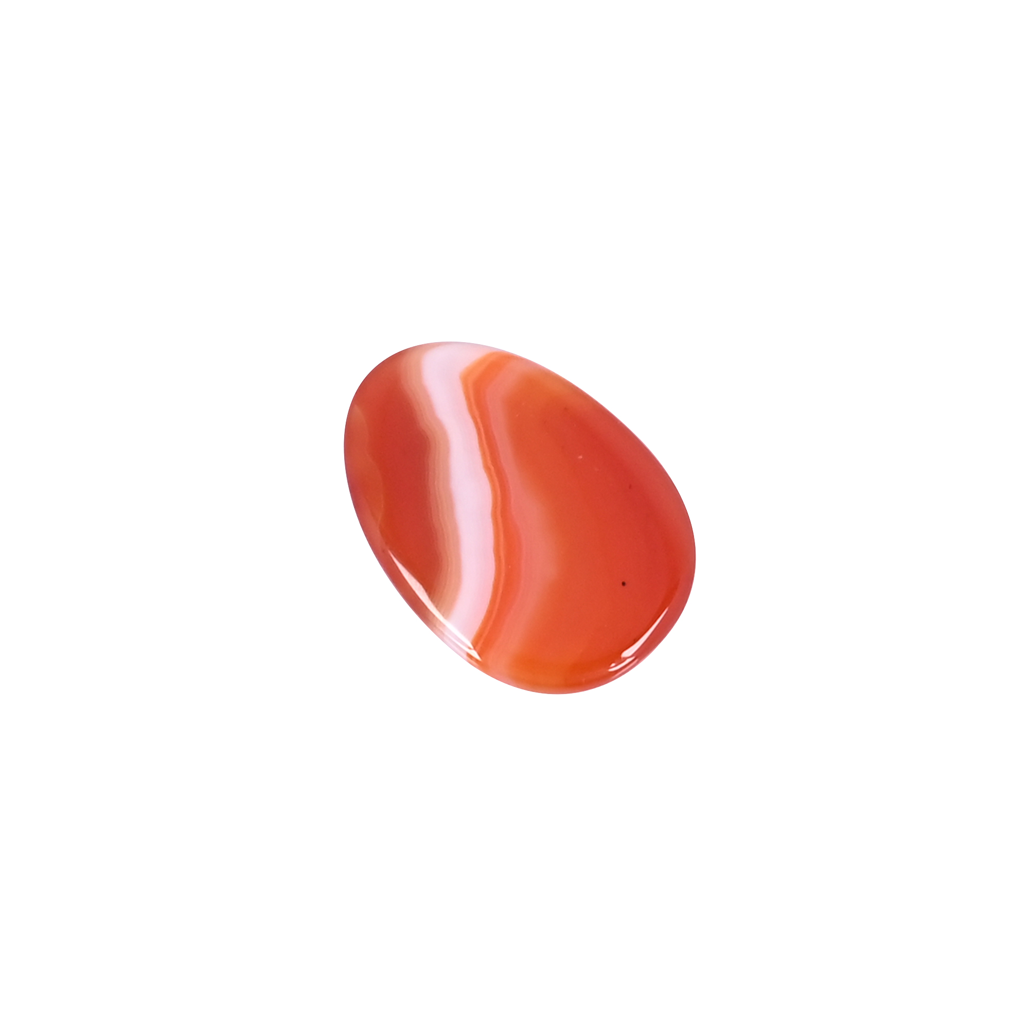 Natural Red Sard Onyx 108 Carat 24x17mm Fancy Shape Loose Gemstone
